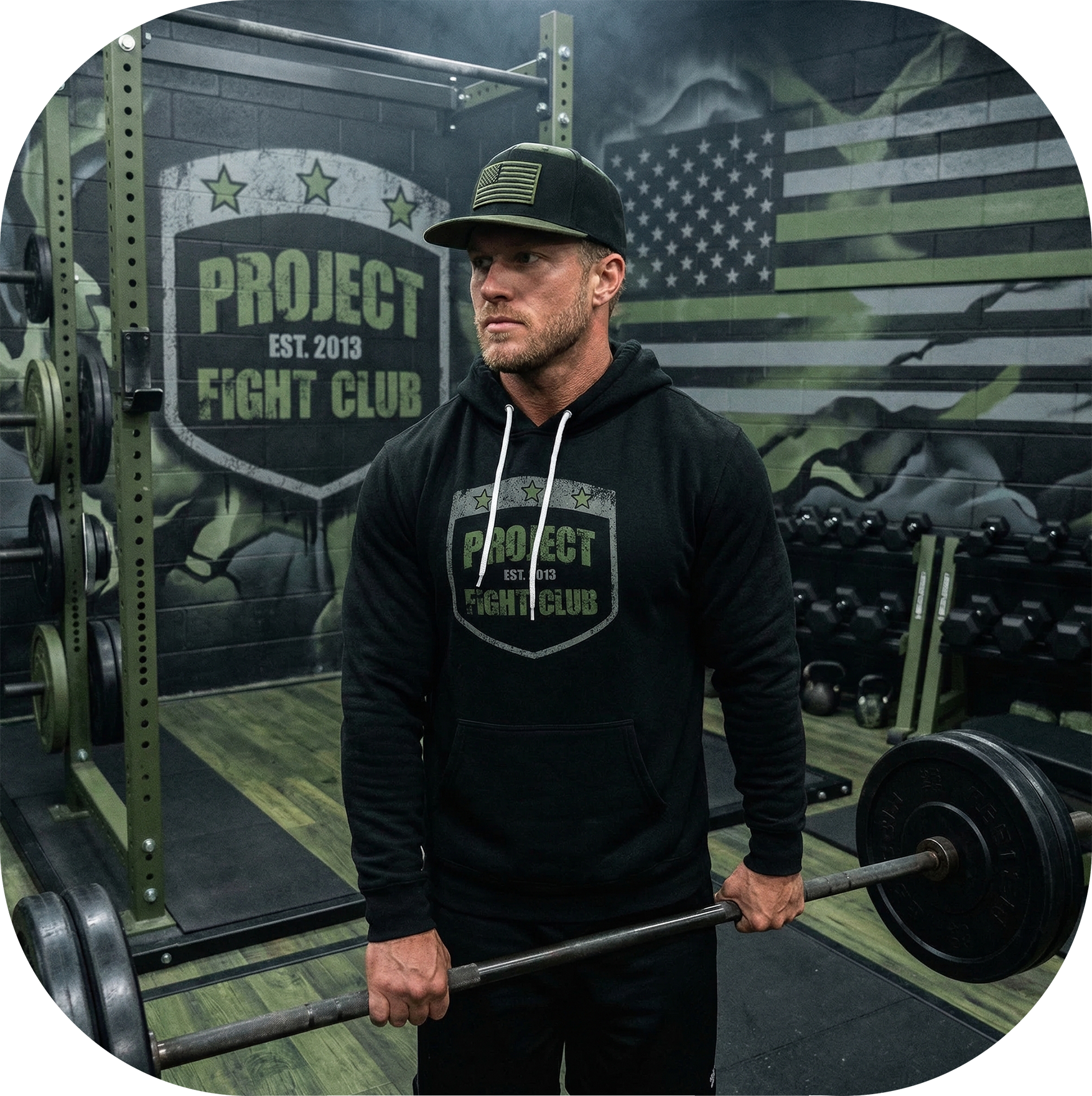BLACK LIGHTWEIGHT HOODIE - HONOR SOLDIERS & VETERANS