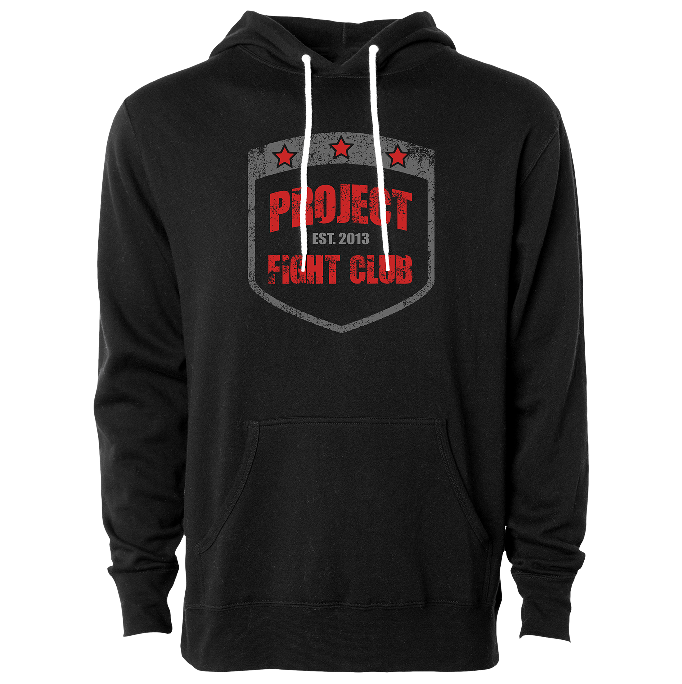 BLACK LIGHTWEIGHT HOODIE 2 - HONOR FIREFIGHTERS & EMTs