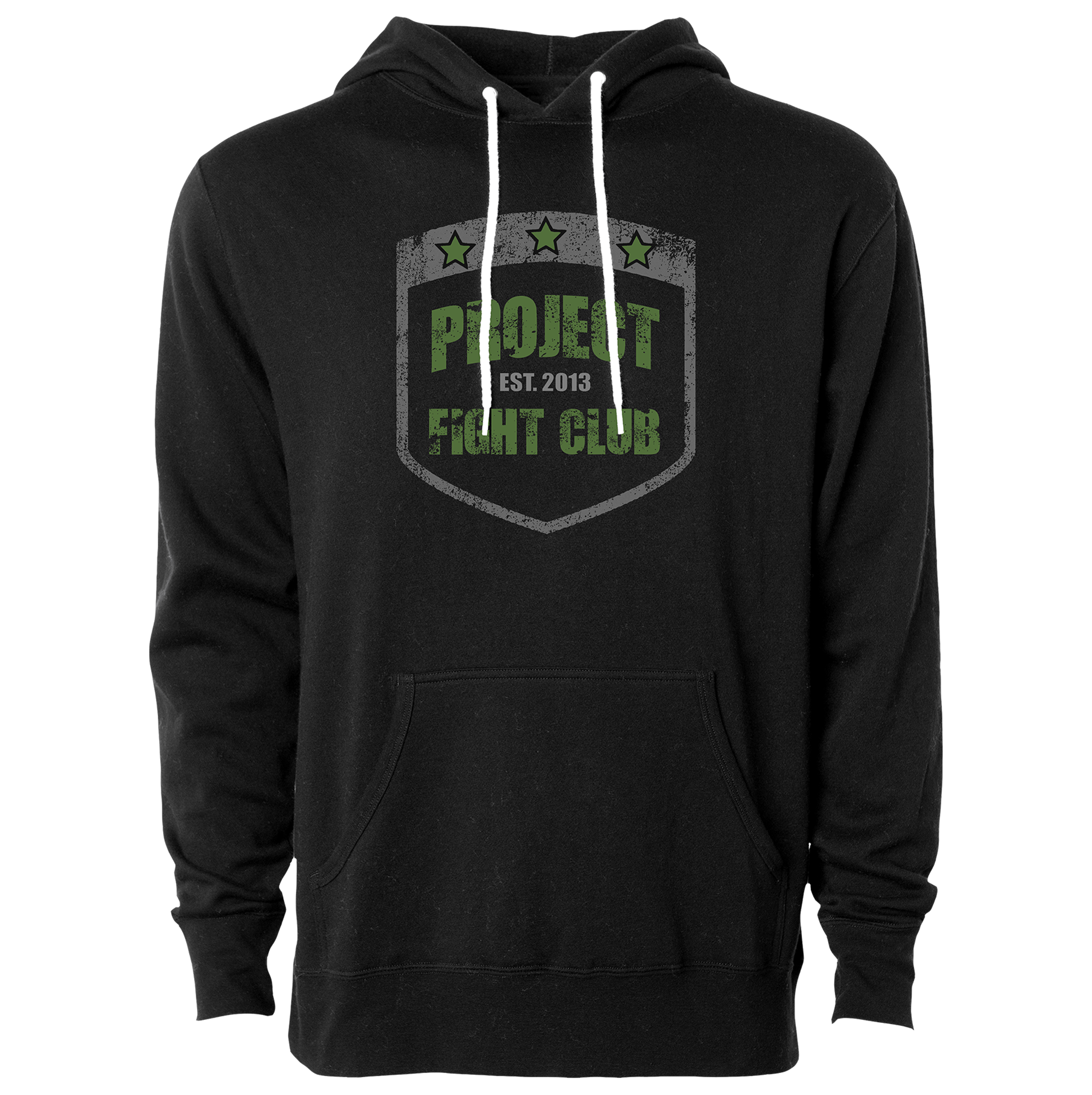 BLACK LIGHTWEIGHT HOODIE - HONOR SOLDIERS & VETERANS