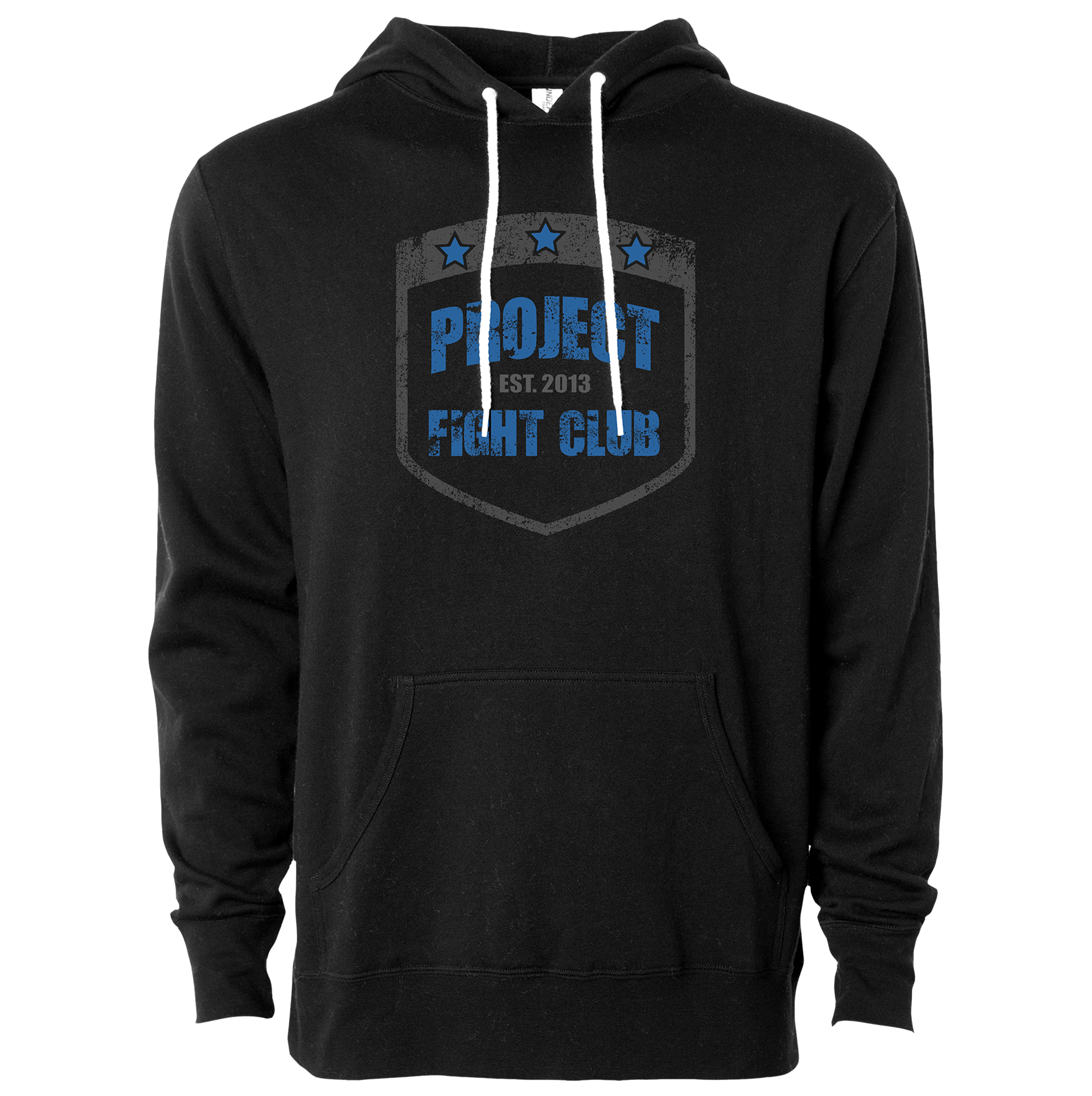 BLACK LIGHTWEIGHT HOODIE #2 - SUPPORT POLICE