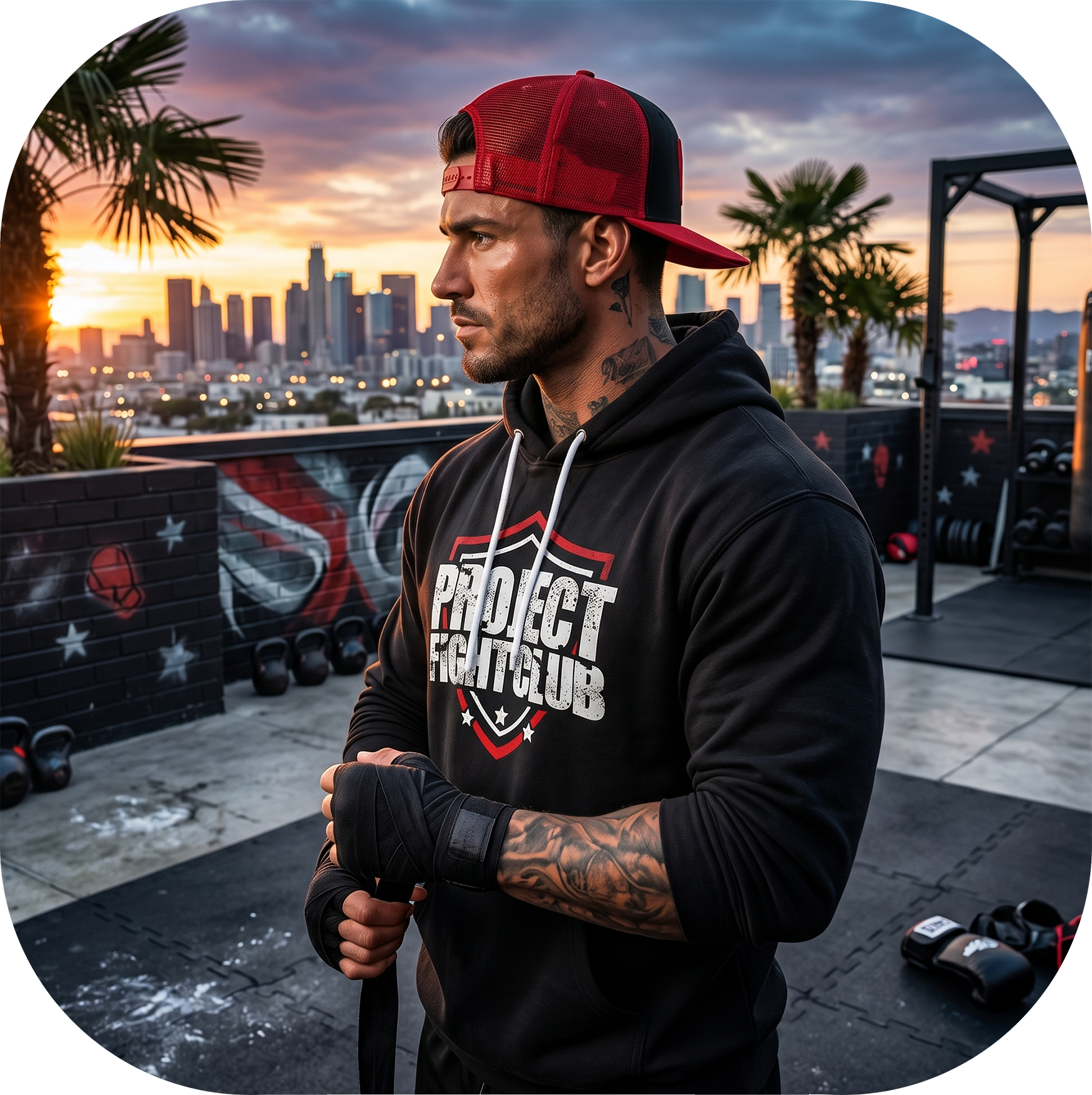 BLACK LIGHTWEIGHT HOODIE 3 - HONOR FIREFIGHTERS & EMTs