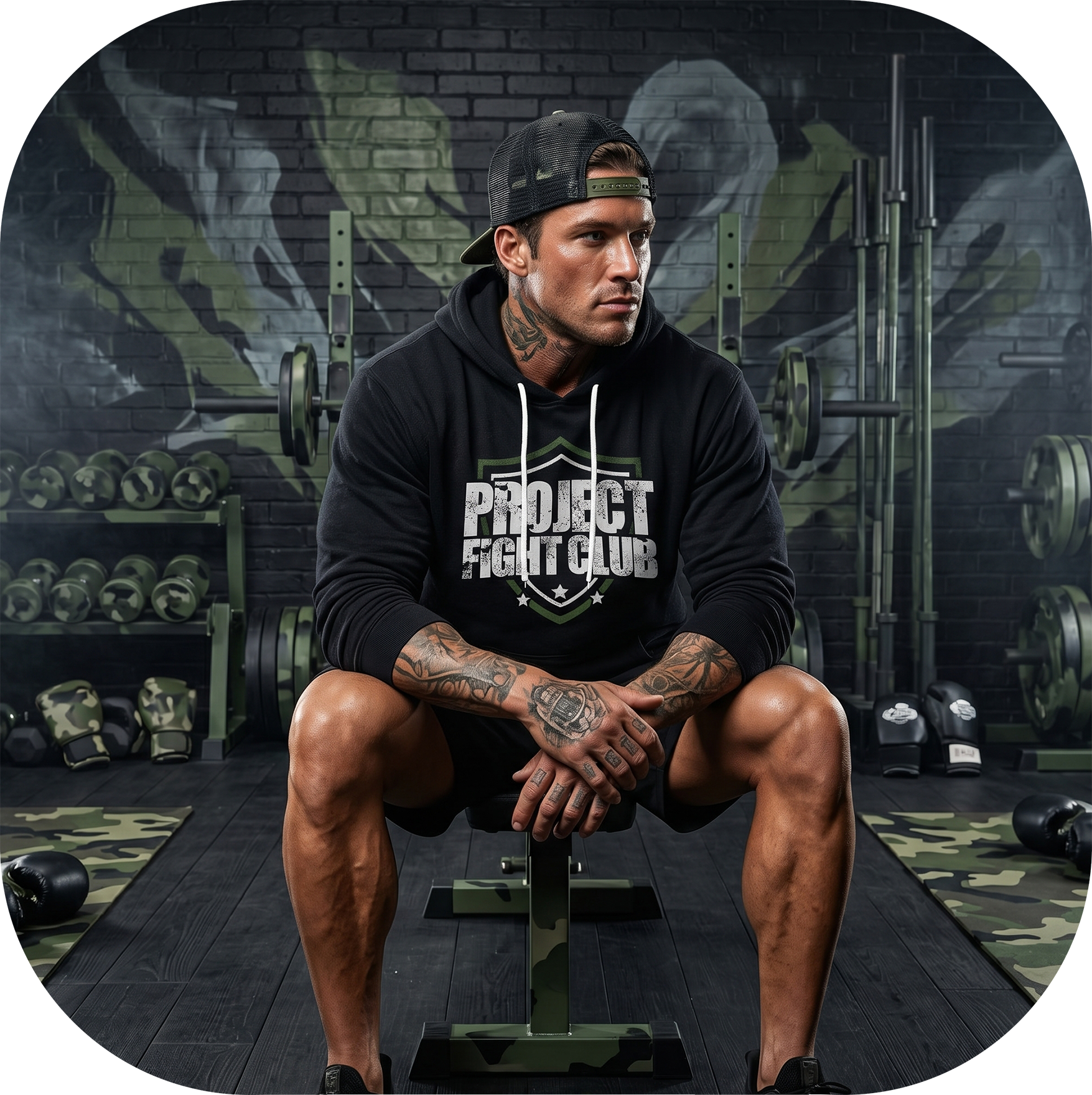 BLACK LIGHTWEIGHT HOODIE 3 - HONOR SOLDIERS & VETERANS