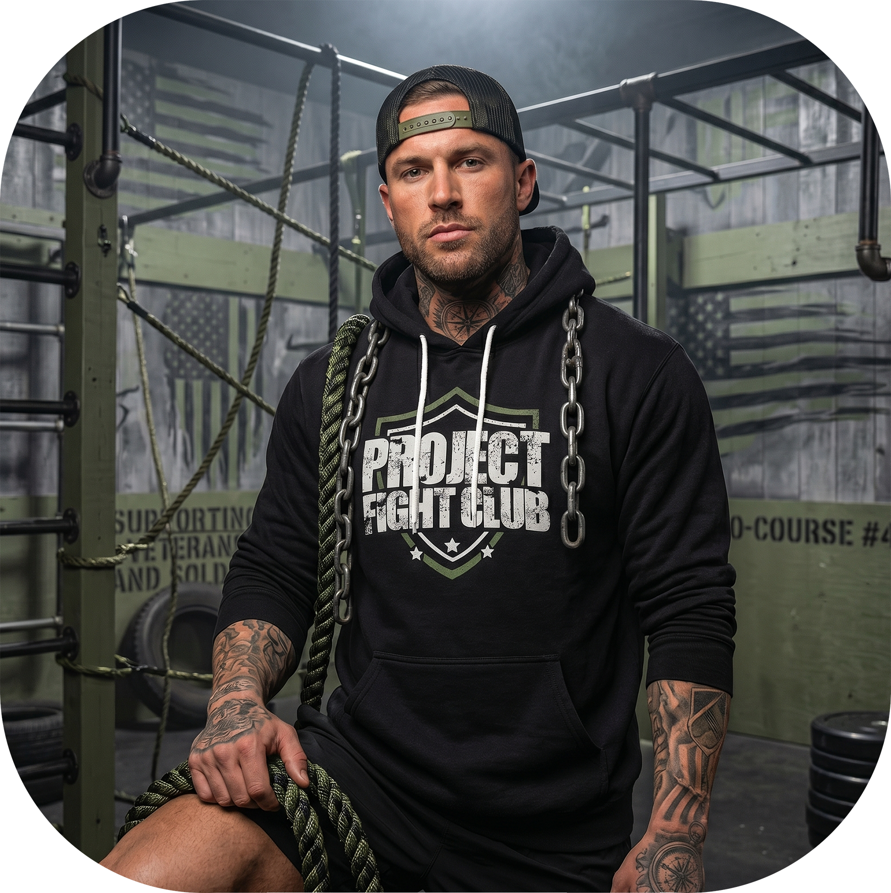 BLACK LIGHTWEIGHT HOODIE 3 - HONOR SOLDIERS & VETERANS