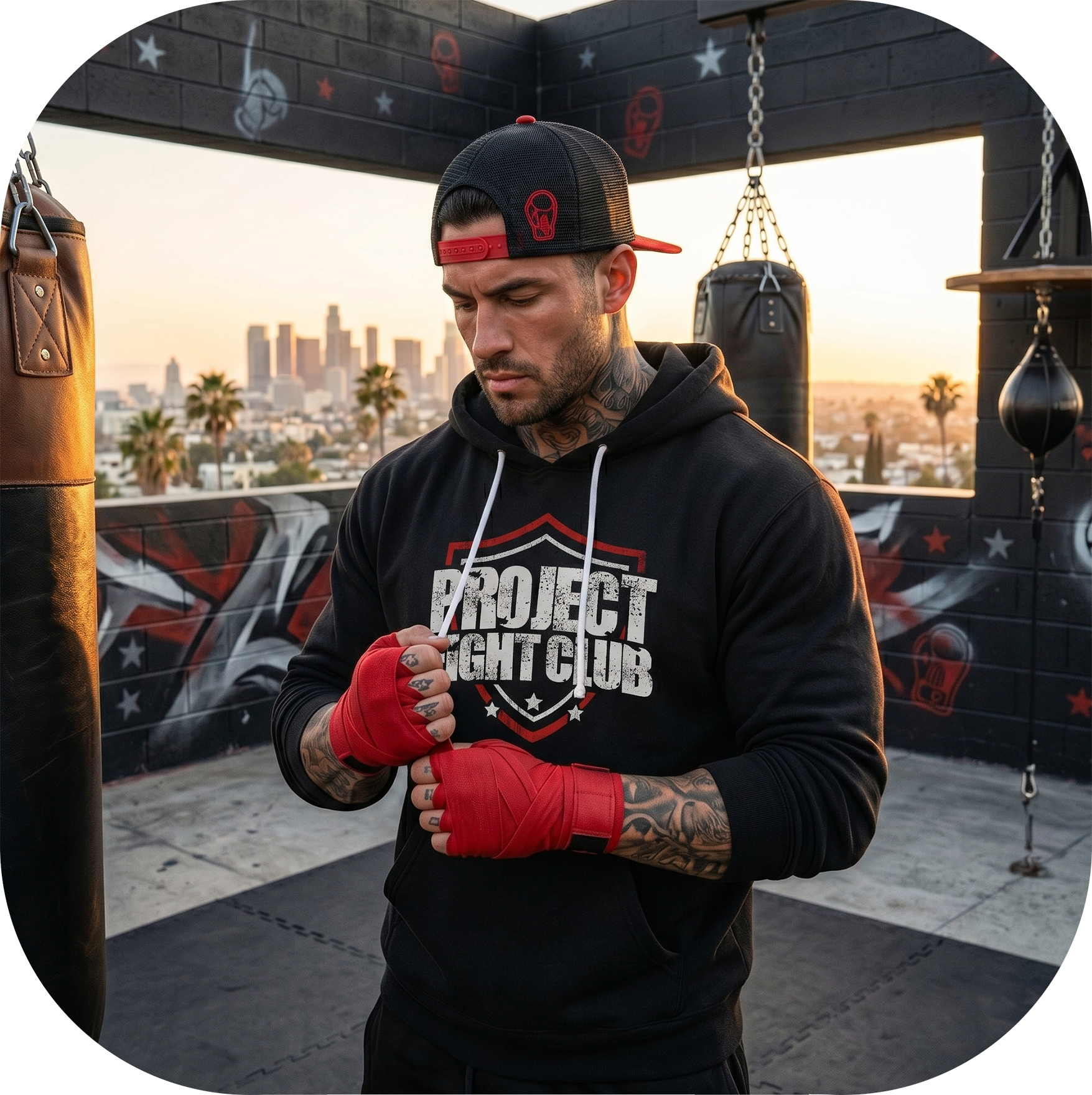 BLACK LIGHTWEIGHT HOODIE 3 - HONOR FIREFIGHTERS & EMTs