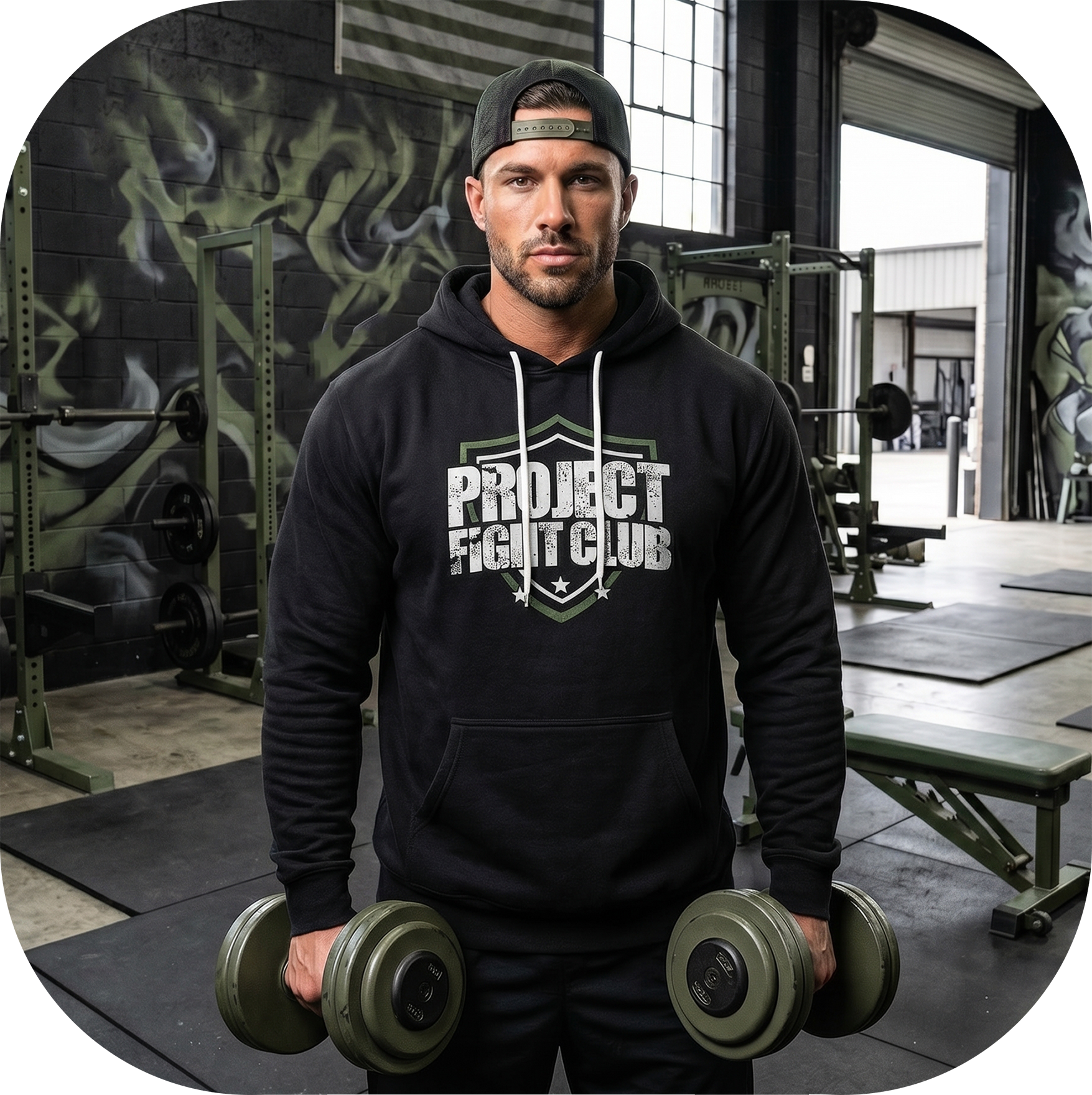 BLACK LIGHTWEIGHT HOODIE 3 - HONOR SOLDIERS & VETERANS