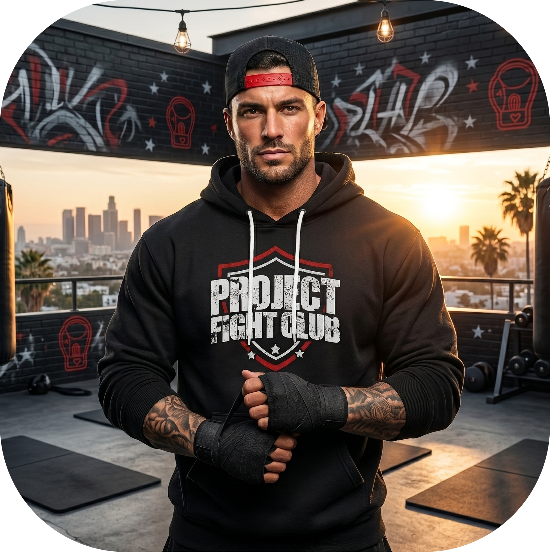 BLACK LIGHTWEIGHT HOODIE 3 - HONOR FIREFIGHTERS & EMTs