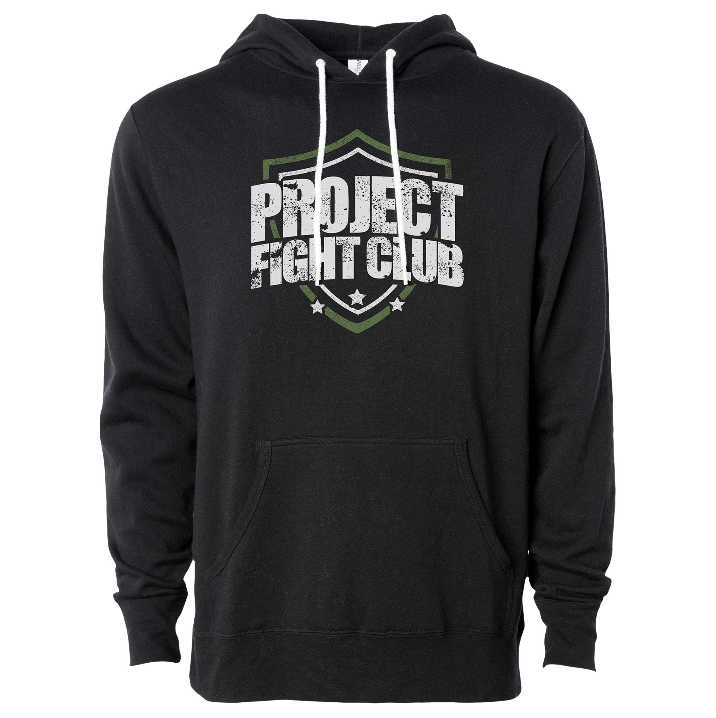 BLACK LIGHTWEIGHT HOODIE 3 - HONOR SOLDIERS & VETERANS