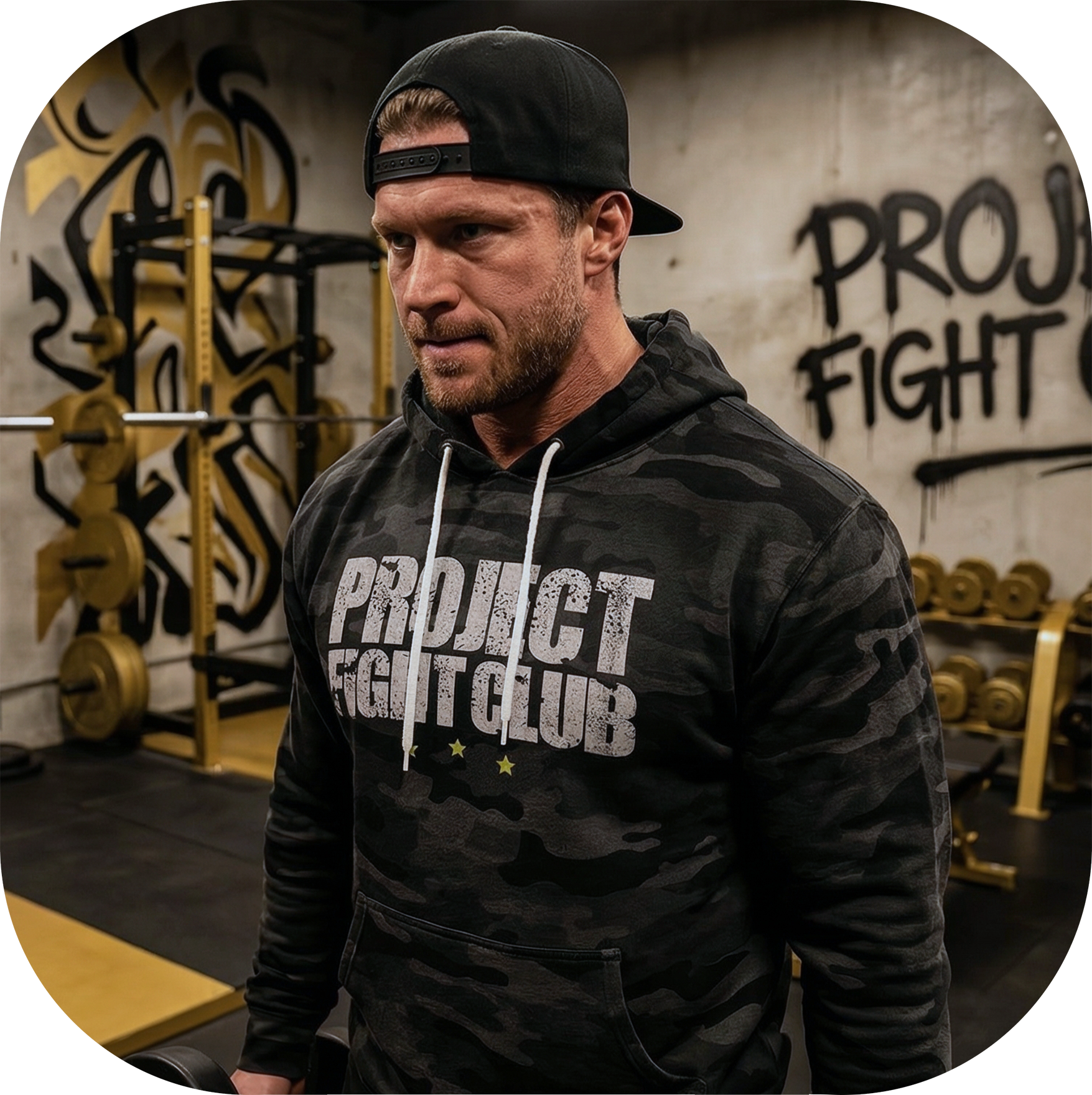 BLACK CAMO LIGHTWEIGHT HOODIE - SPREAD CHRISTIANITY
