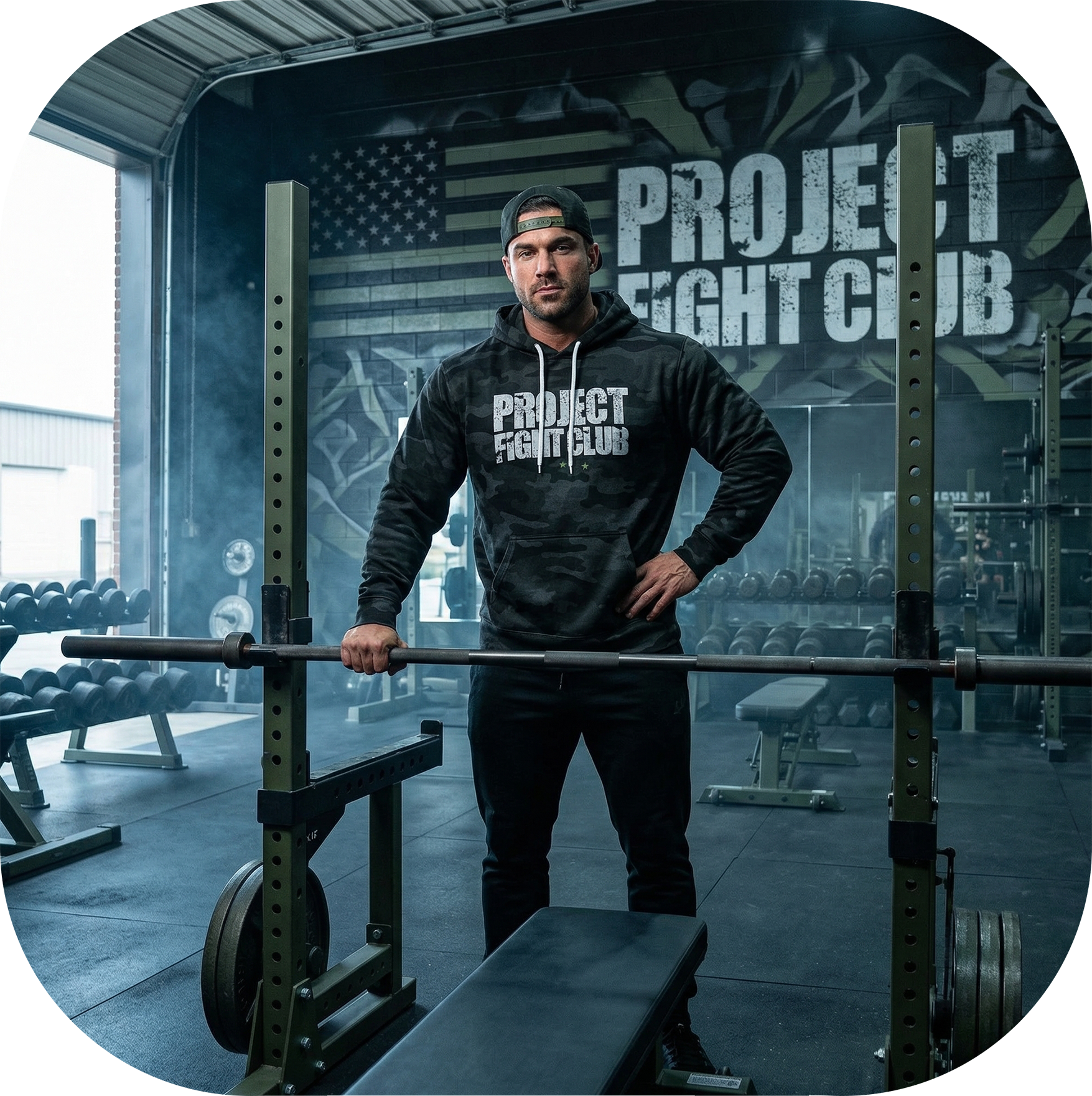 BLACK CAMO LIGHTWEIGHT HOODIE - HONOR SOLDIERS & VETERANS
