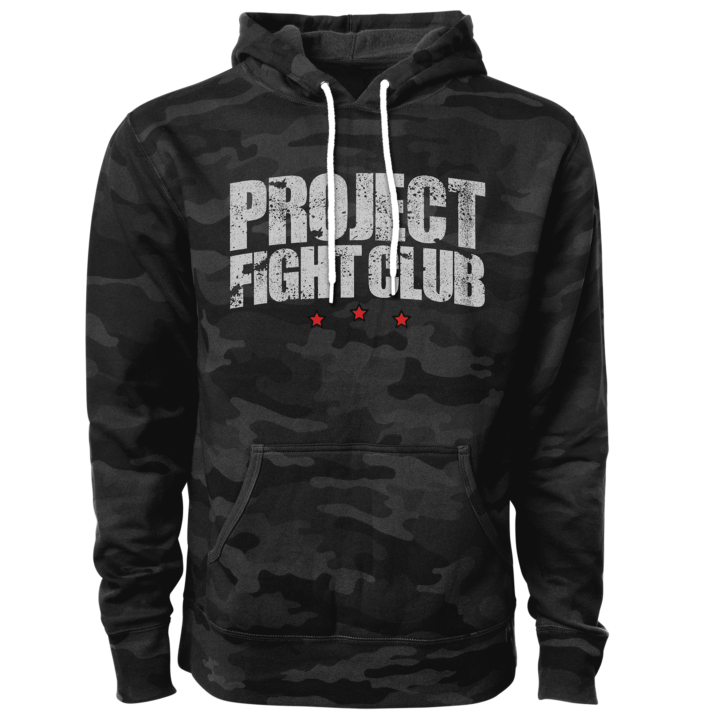 BLACK CAMO LIGHTWEIGHT HOODIE - HONOR FIREFIGHTERS & EMTs
