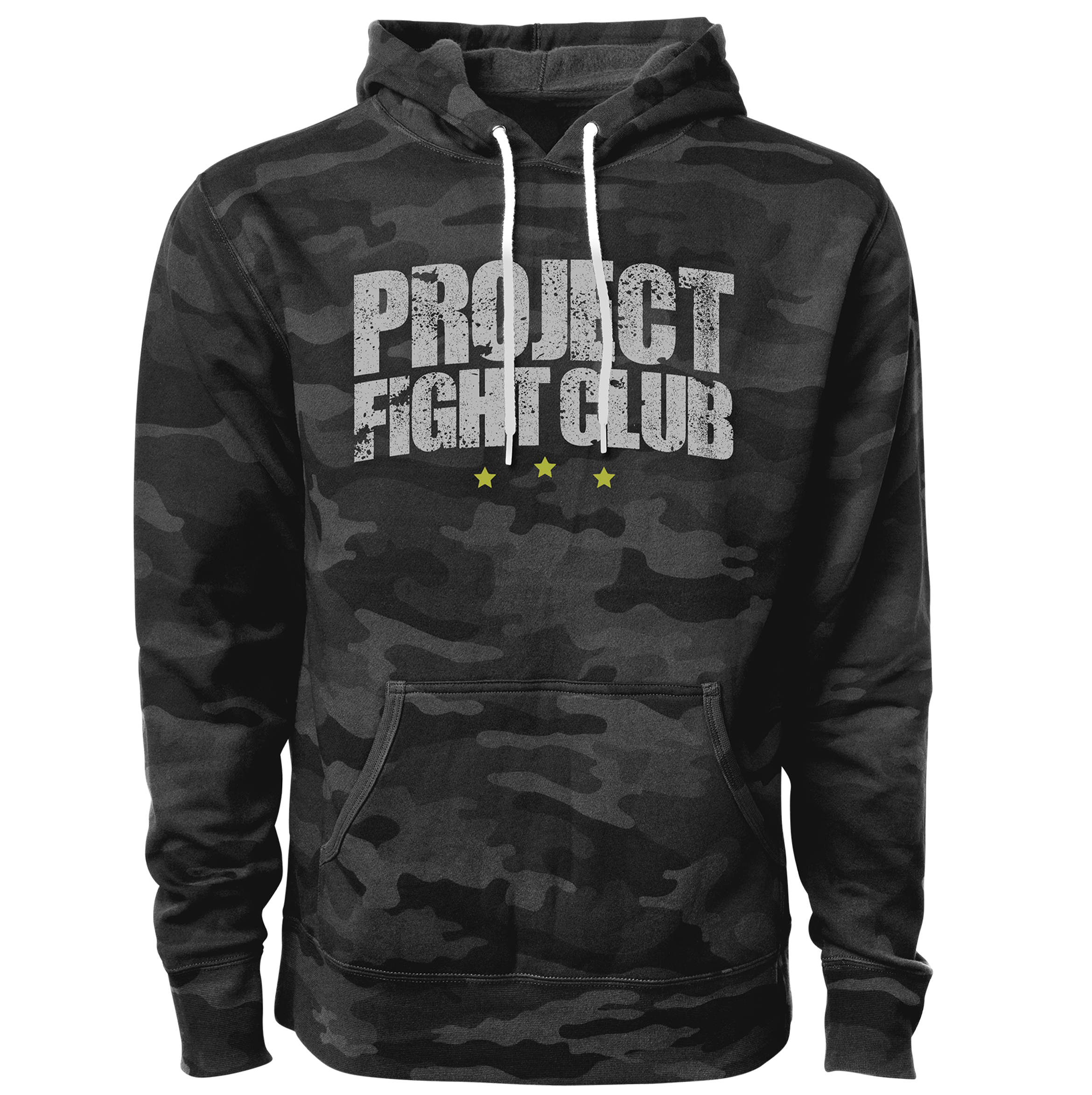 BLACK CAMO LIGHTWEIGHT HOODIE - SPREAD CHRISTIANITY