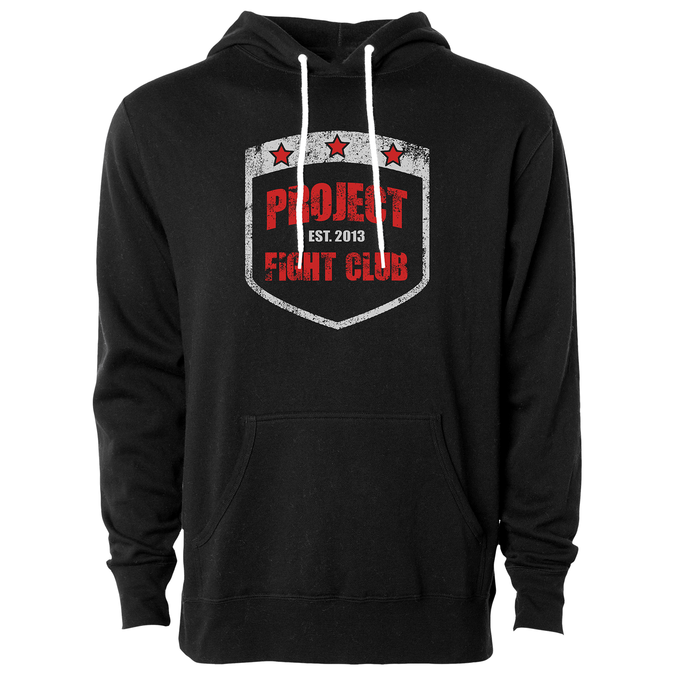 BLACK LIGHTWEIGHT HOODIE - HONOR FIREFIGHTERS & EMTs