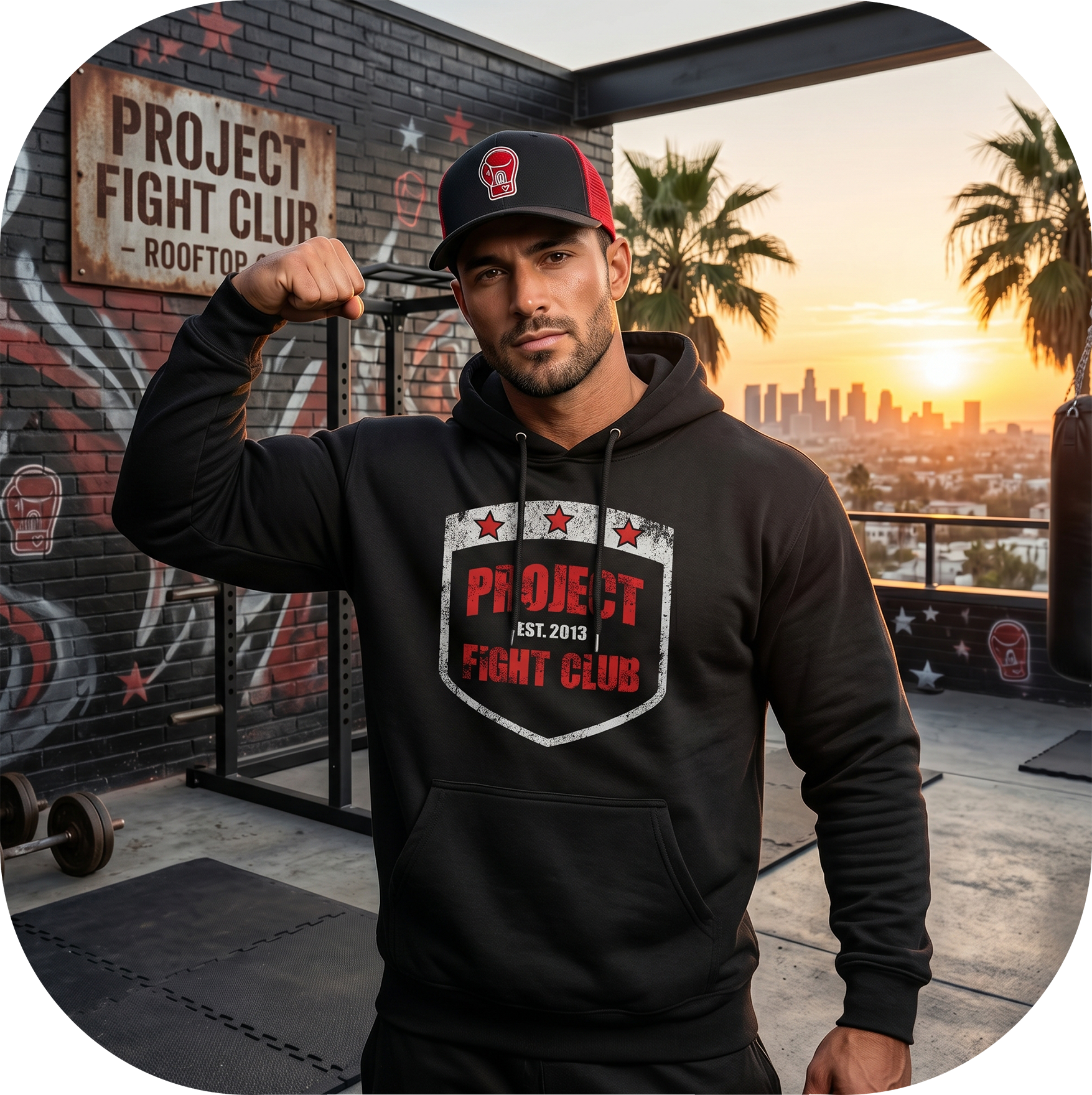 BLACK LIGHTWEIGHT HOODIE - HONOR FIREFIGHTERS & EMTs