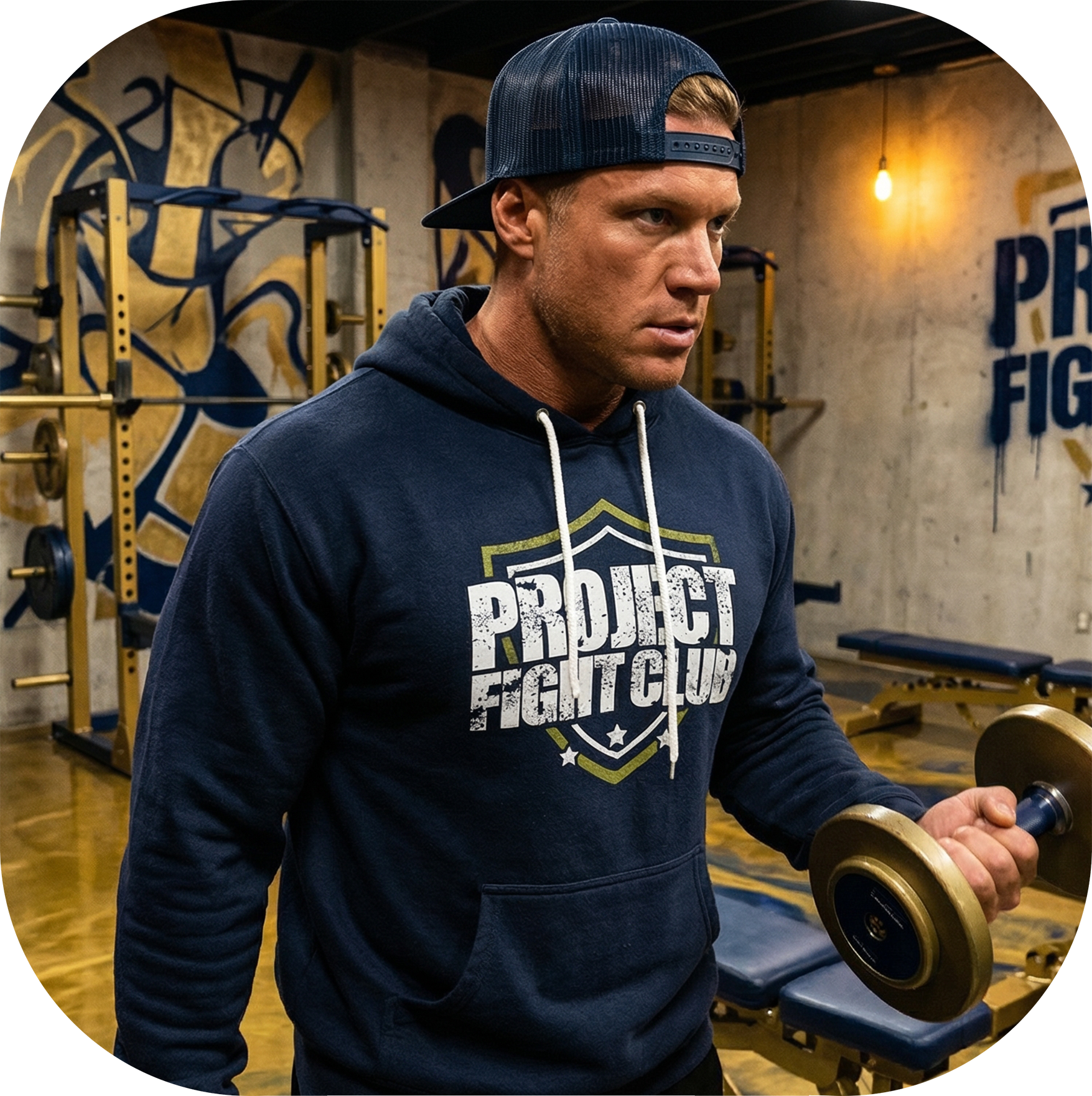 NAVY LIGHTWEIGHT HOODIE - SPREAD CHRISTIANITY