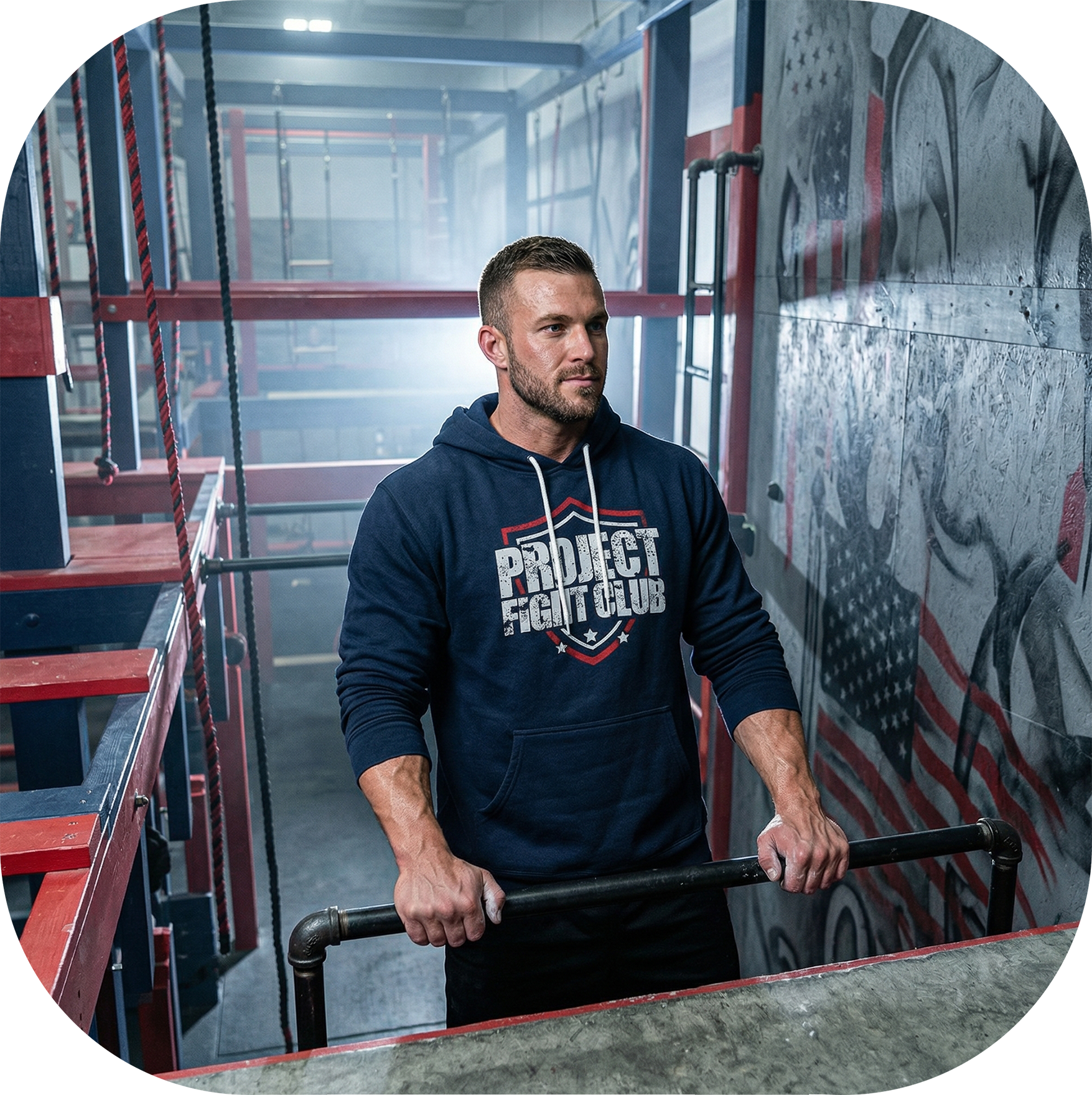 NAVY LIGHTWEIGHT HOODIE - HONOR FIREFIGHTERS & EMTs