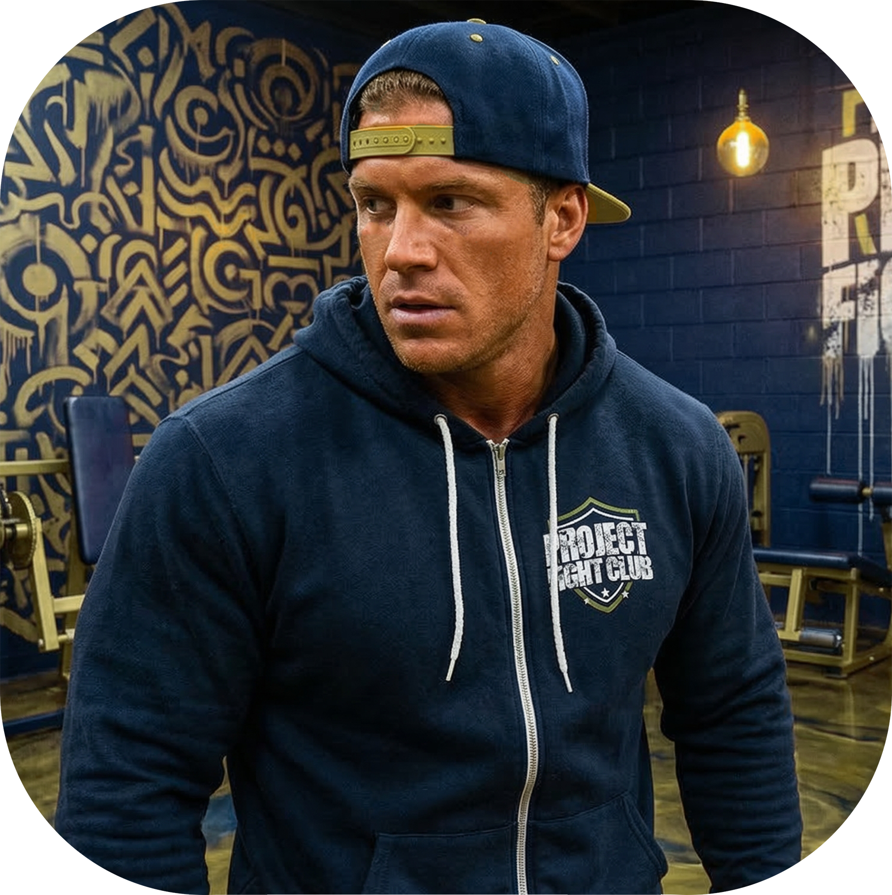 NAVY LIGHTWEIGHT ZIP HOODIE - SPREAD CHRISTIANITY