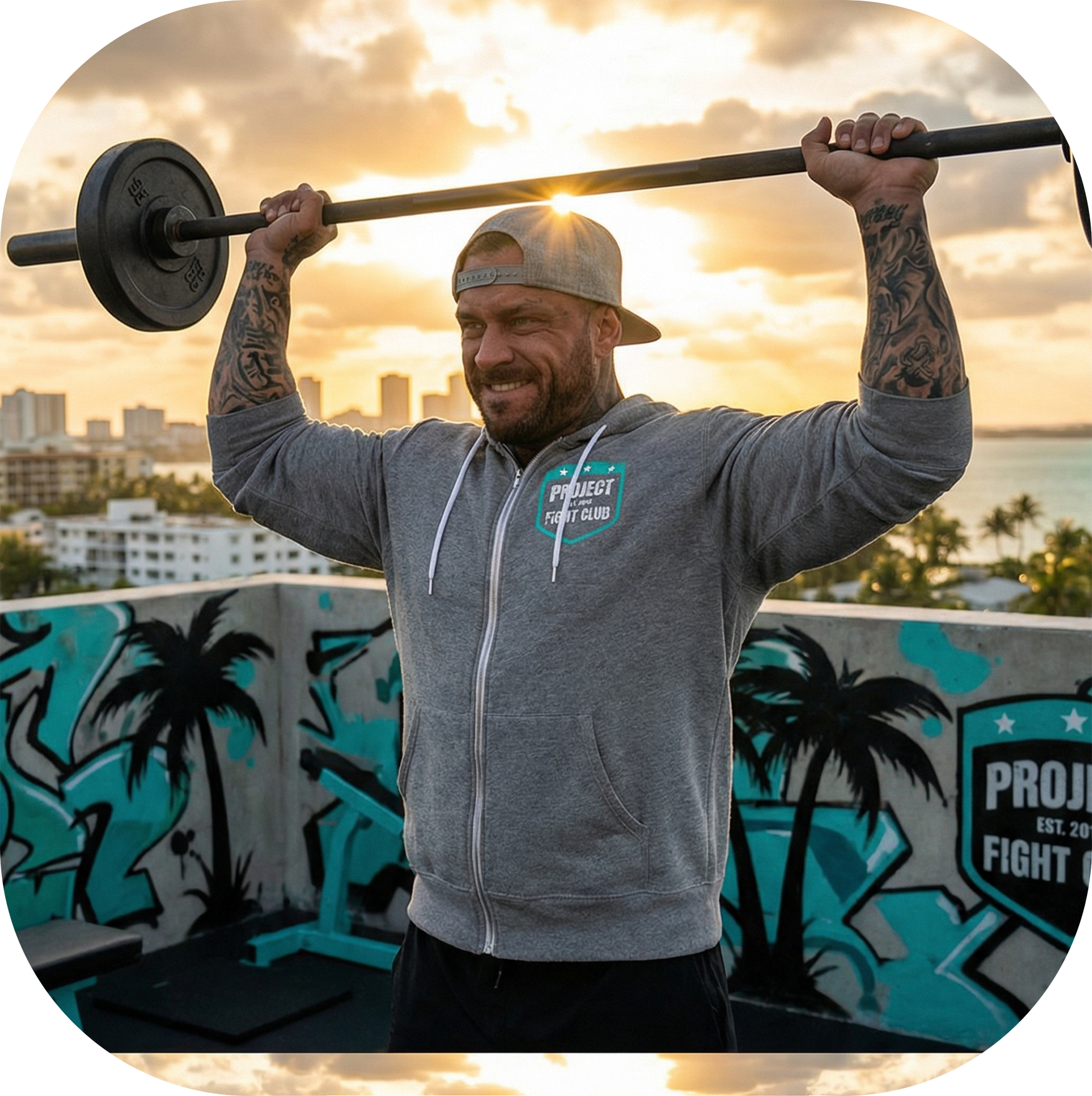 GREY LIGHTWEIGHT ZIP HOODIE - FIGHT ADDICTION
