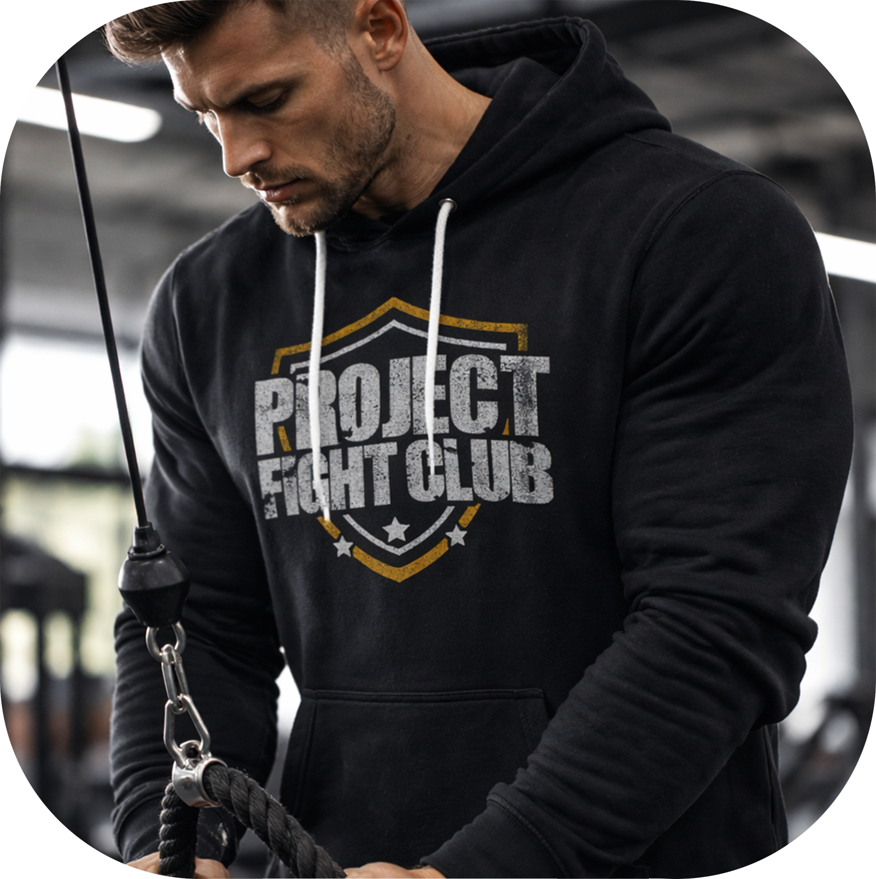 BLACK LIGHTWEIGHT HOODIE #2 - PROTECT ANIMALS & WILDLIFE