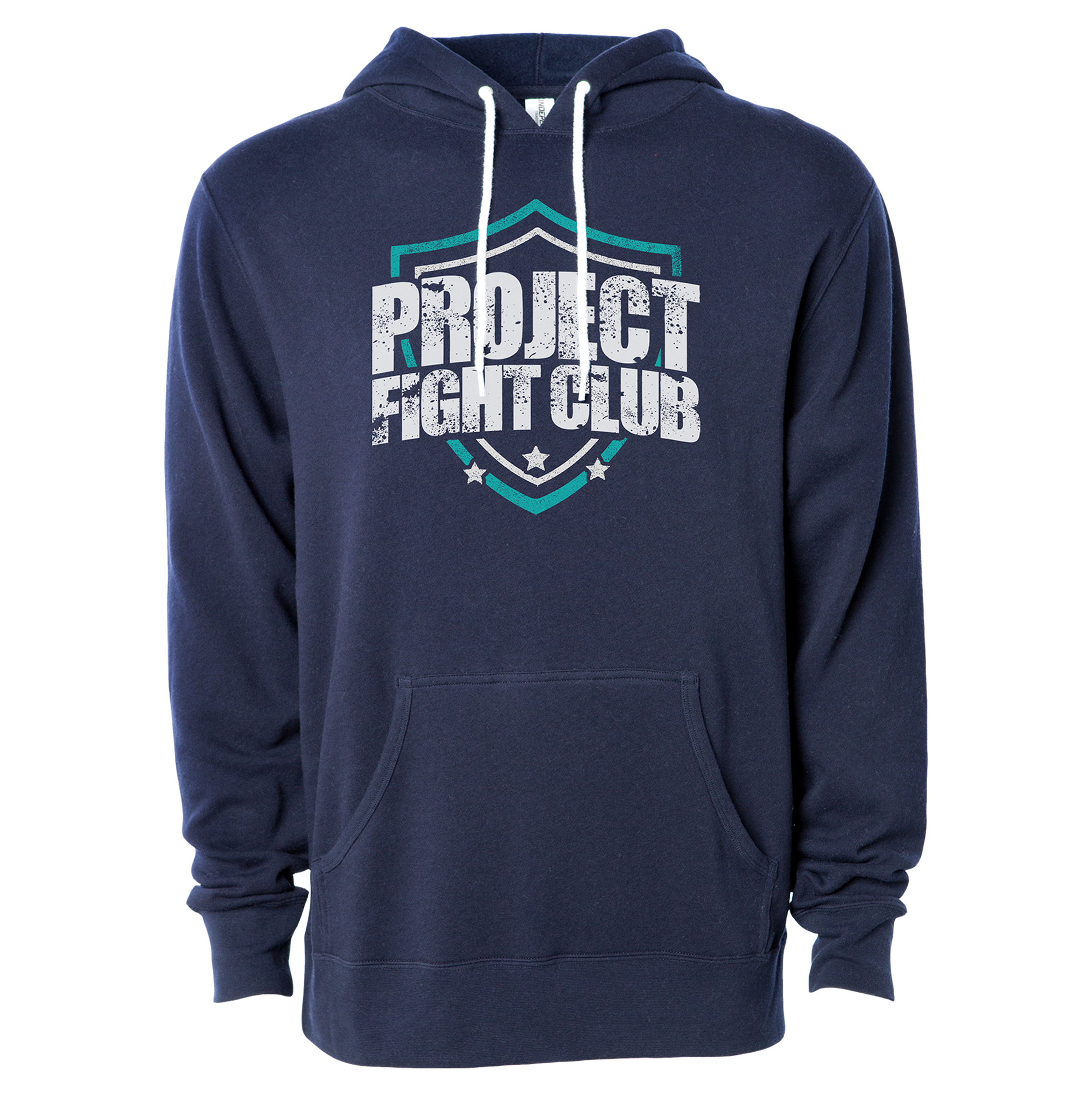 NAVY LIGHTWEIGHT HOODIE - FIGHT ADDICTION