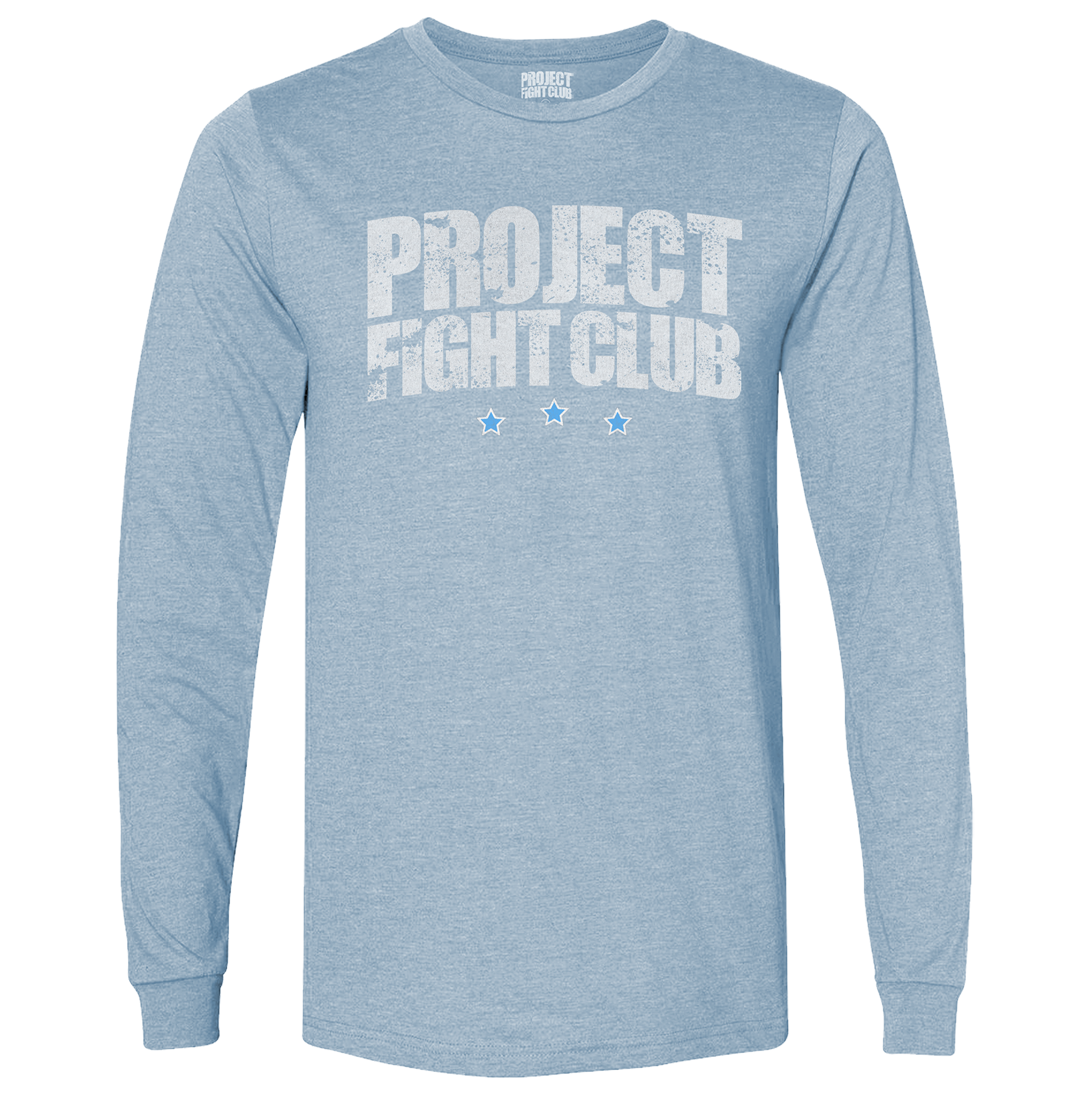 LIGHT BLUE LONG SLEEVE TEE #2 - SUPPORT POLICE