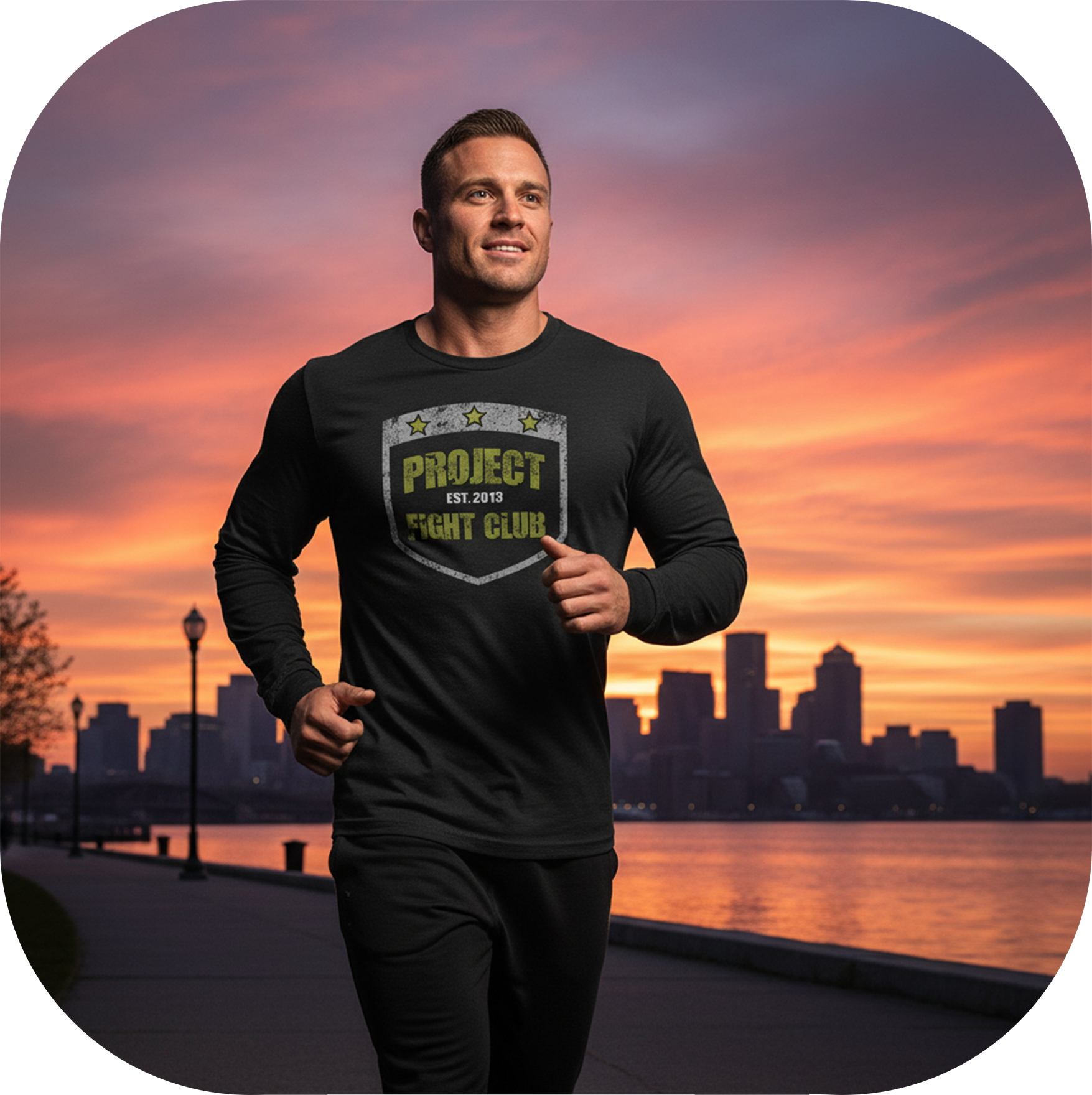 BLACK LONG SLEEVE T-SHIRT #4 - SPREAD CHRISTIANITY