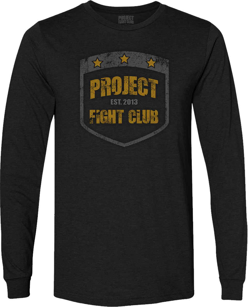 MENS BLACK LONG SLEEVE TEE #4 - PROTECT ANIMALS & WILDLIFE