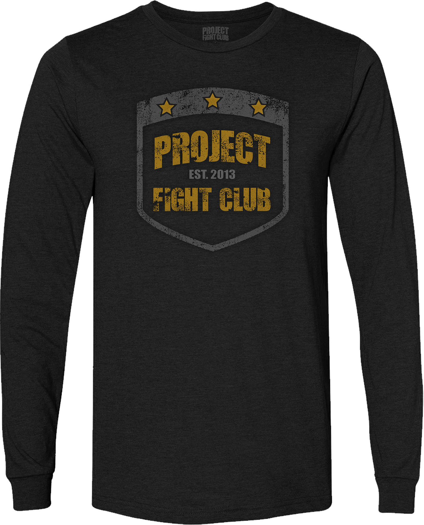 MENS BLACK LONG SLEEVE TEE #4 - PROTECT ANIMALS & WILDLIFE