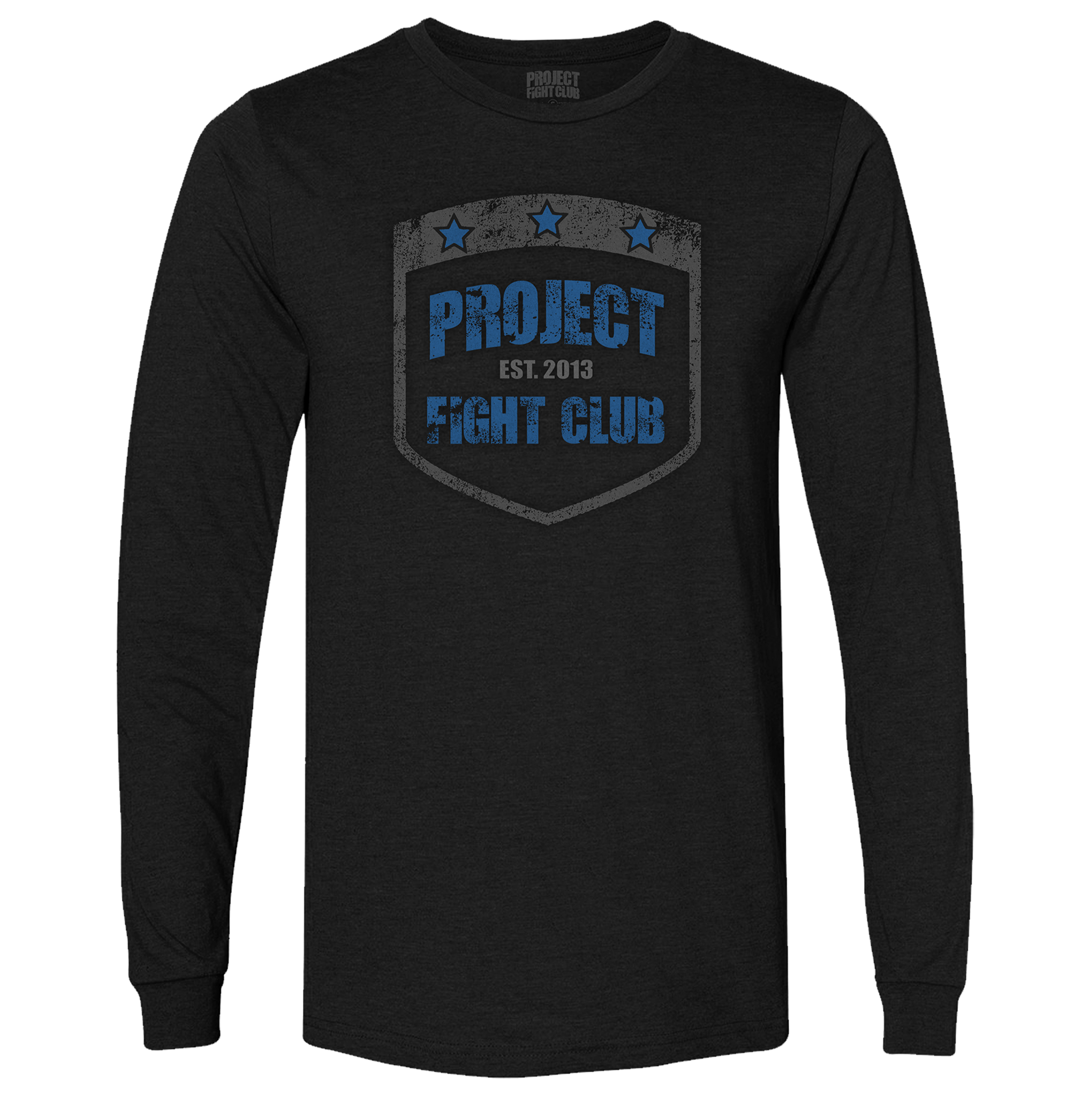 BLACK LONG SLEEVE TEE #4 - SUPPORT POLICE