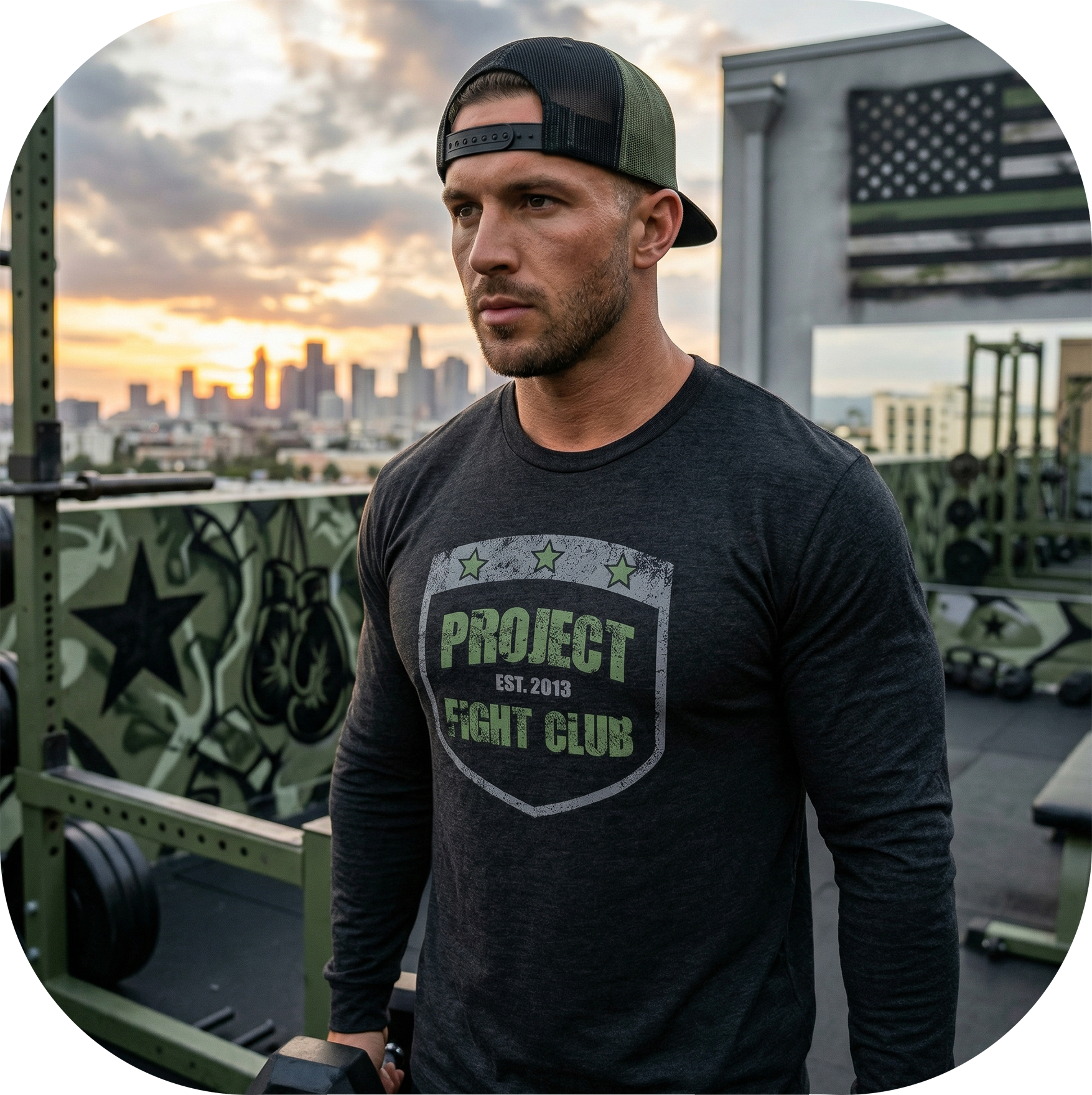 BLACK LONG SLEEVE SHIRT 4- HONOR SOLDIERS & VETERANS