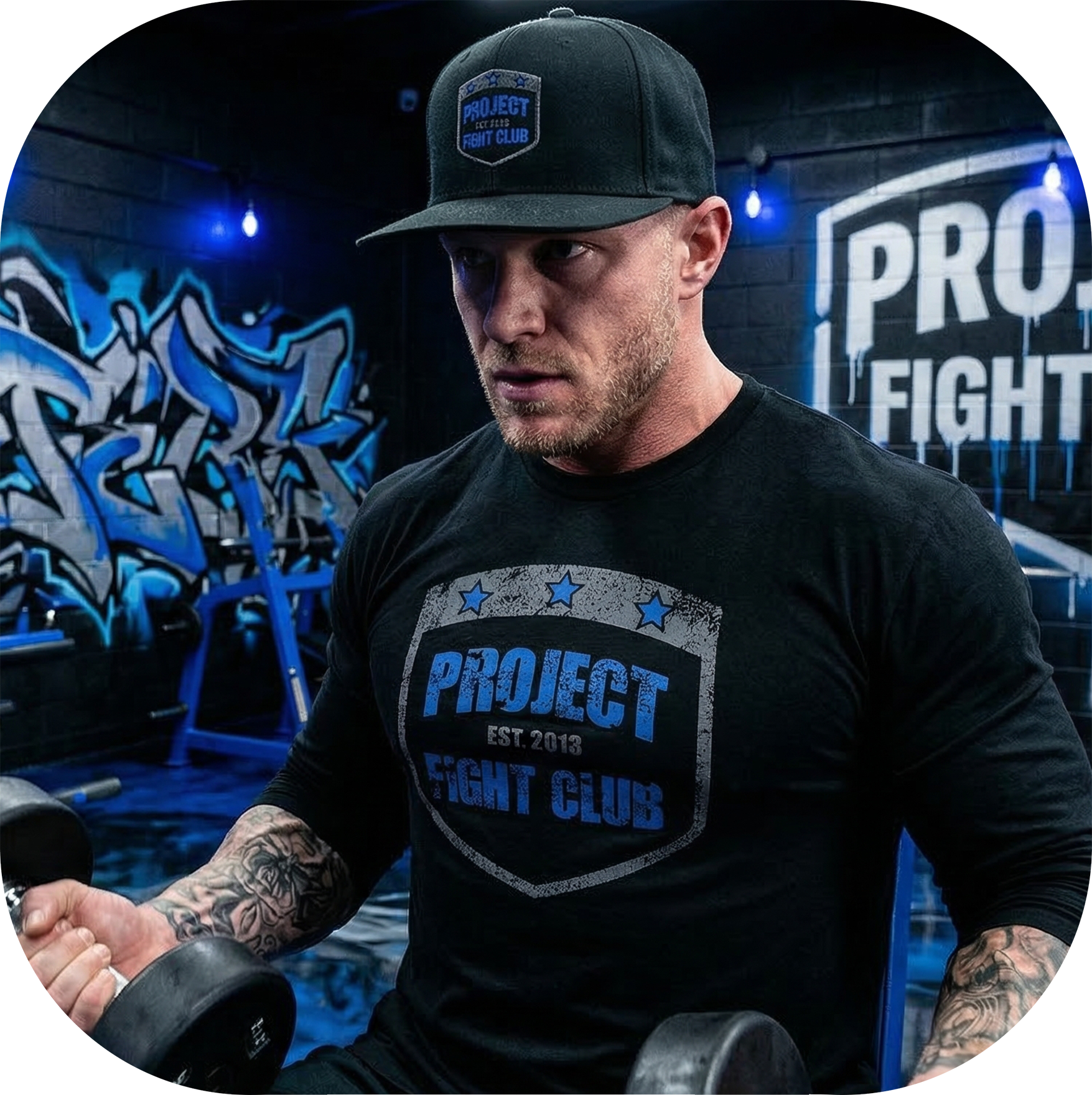 BLACK LONG SLEEVE TEE #4 - SUPPORT POLICE