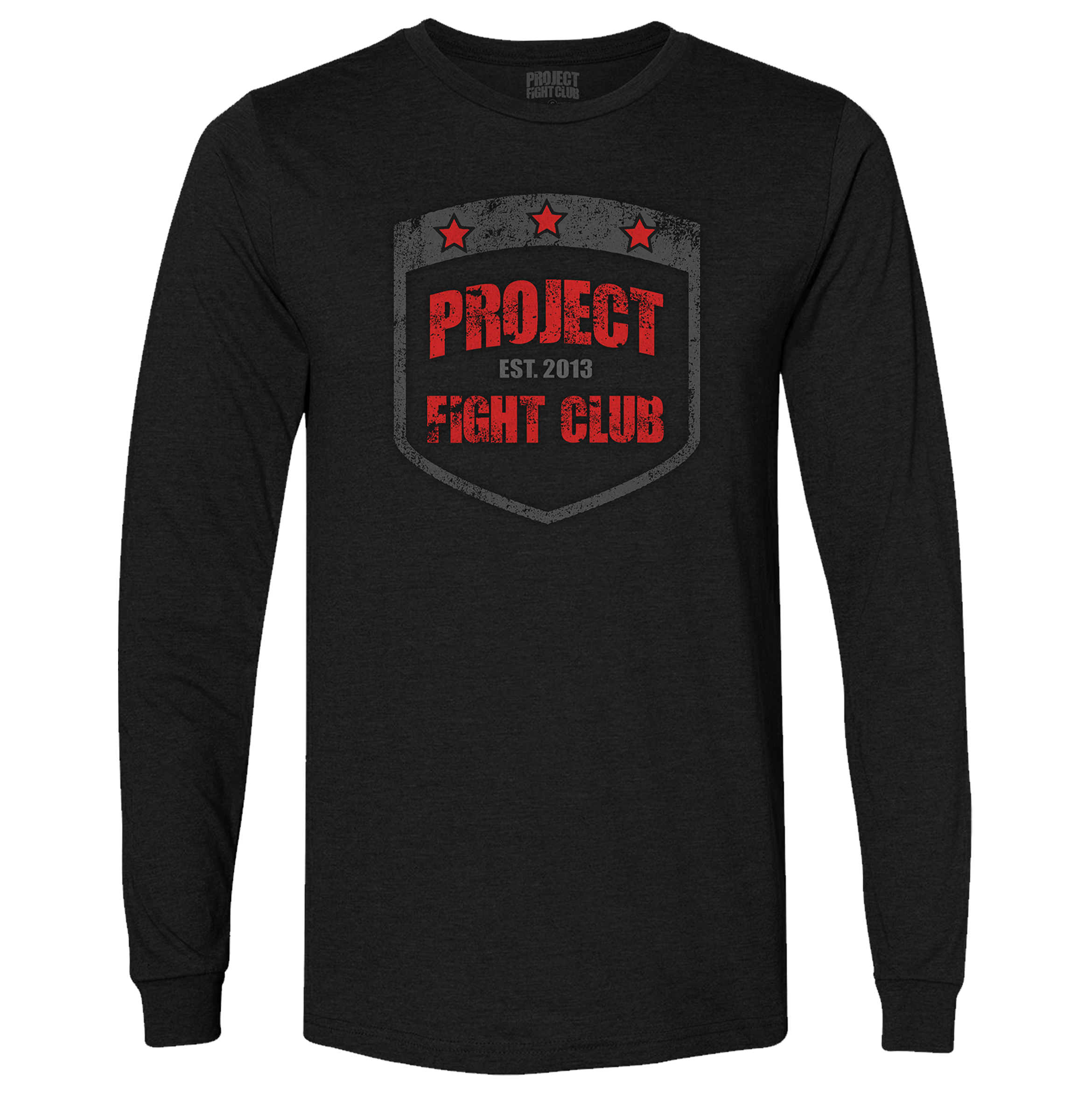 BLACK LONG SLEEVE TEE #4 - HONOR FIREFIGHTERS & EMTs