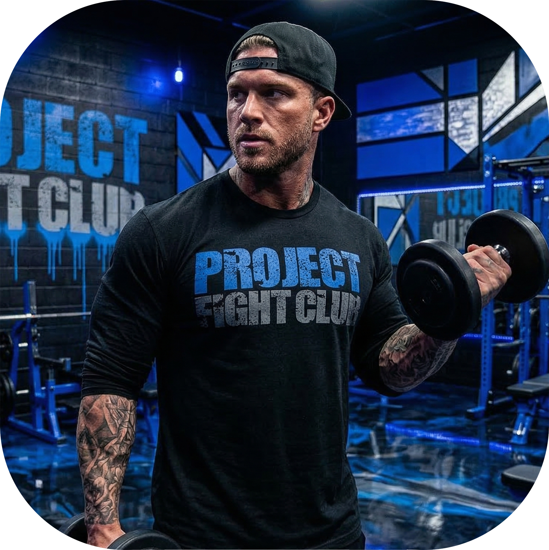 BLACK LONG SLEEVE T-SHIRT - SUPPORT POLICE