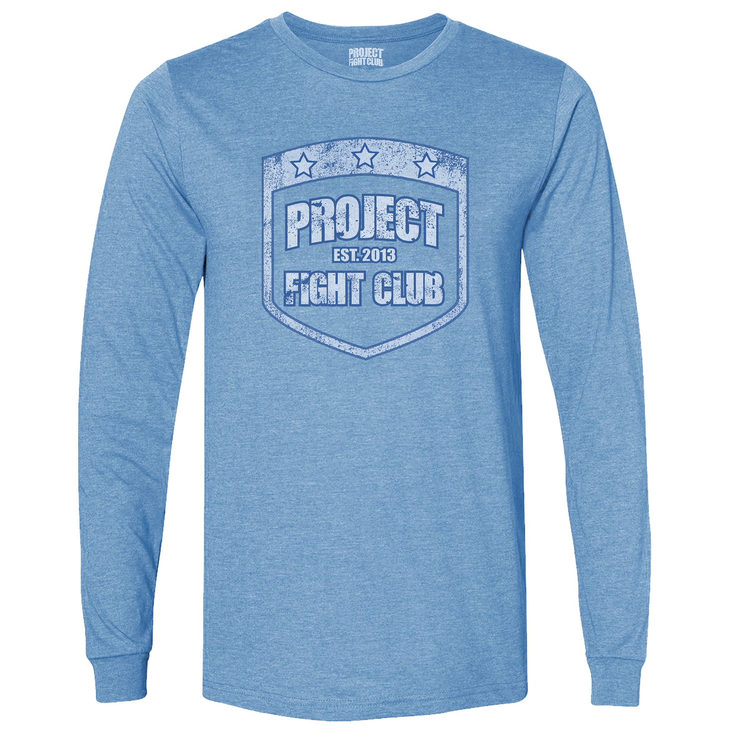 CAROLINA BLUE LONG SLEEVE TEE - SUPPORT POLICE