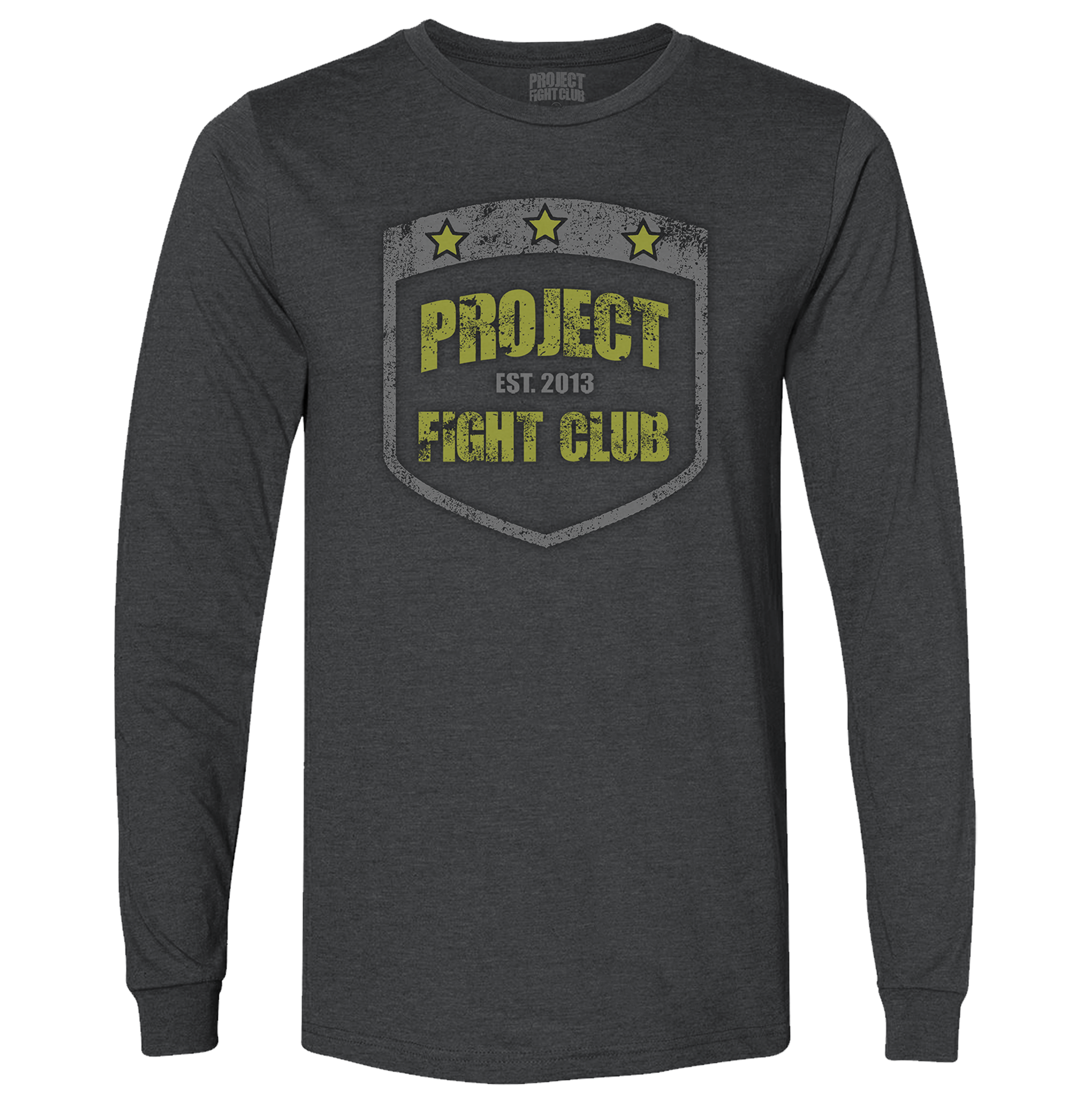 CHARCOAL LONG SLEEVE T-SHIRT - SPREAD CHRISTIANITY