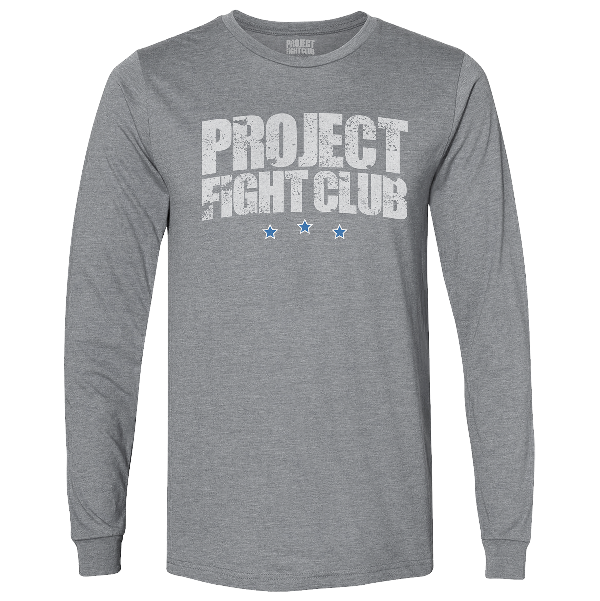 GREY LONG SLEEVE TEE #2 - SUPPORT POLICE