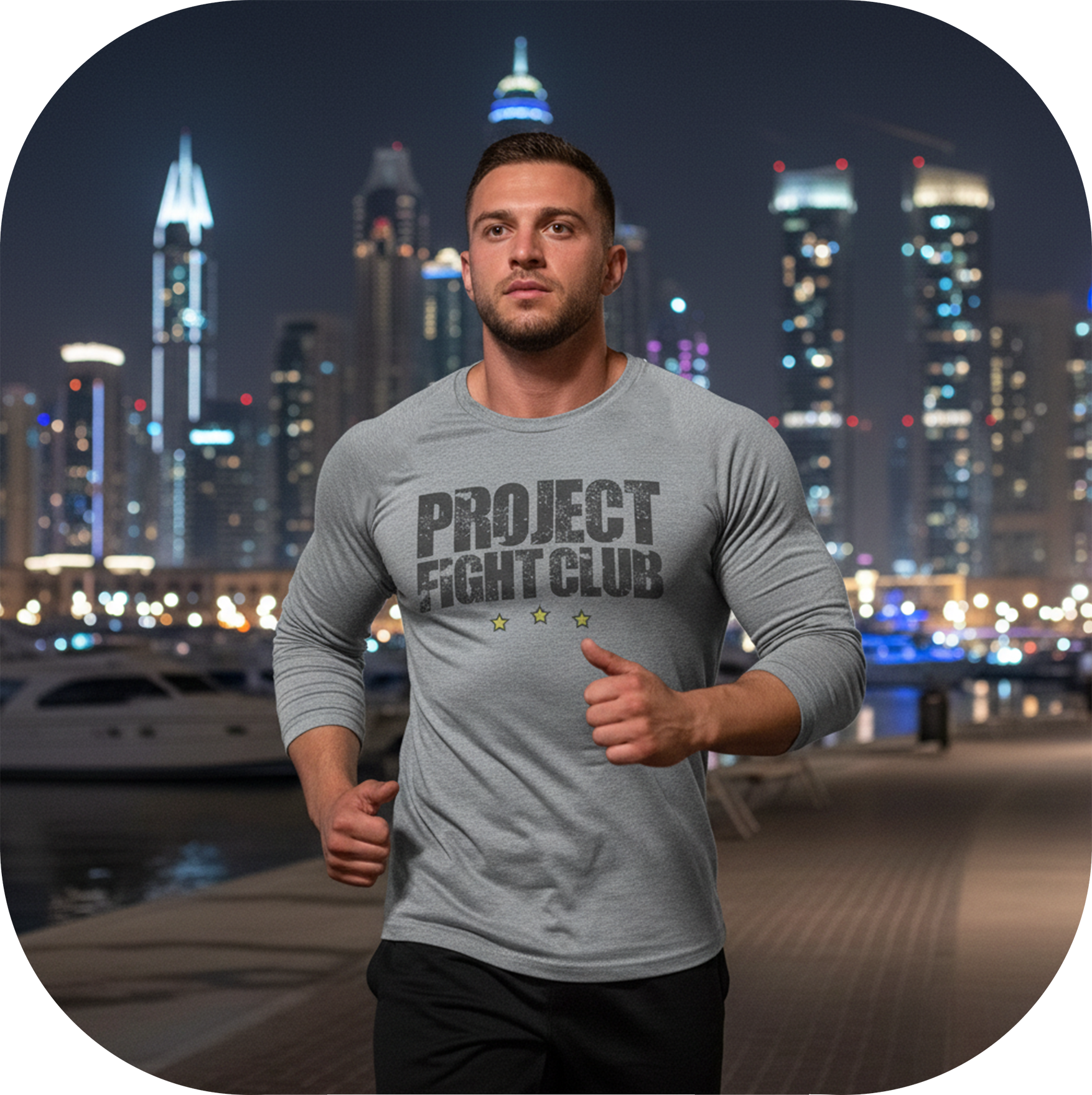 GREY LONG SLEEVE T-SHIRT #2 - SPREAD CHRISTIANITY