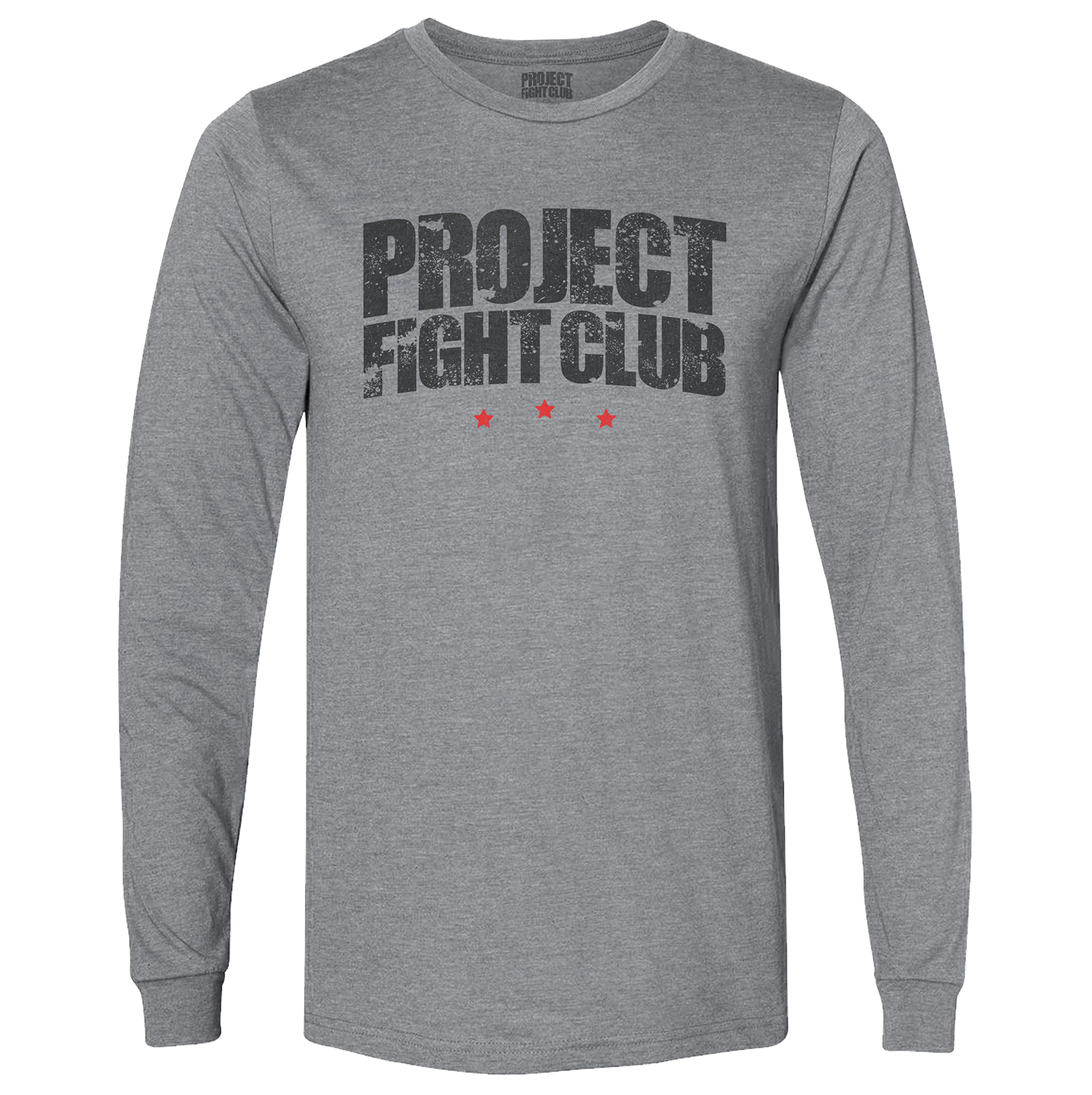 GREY LONG SLEEVE TEE #2 - HONOR FIREFIGHTERS & EMTs