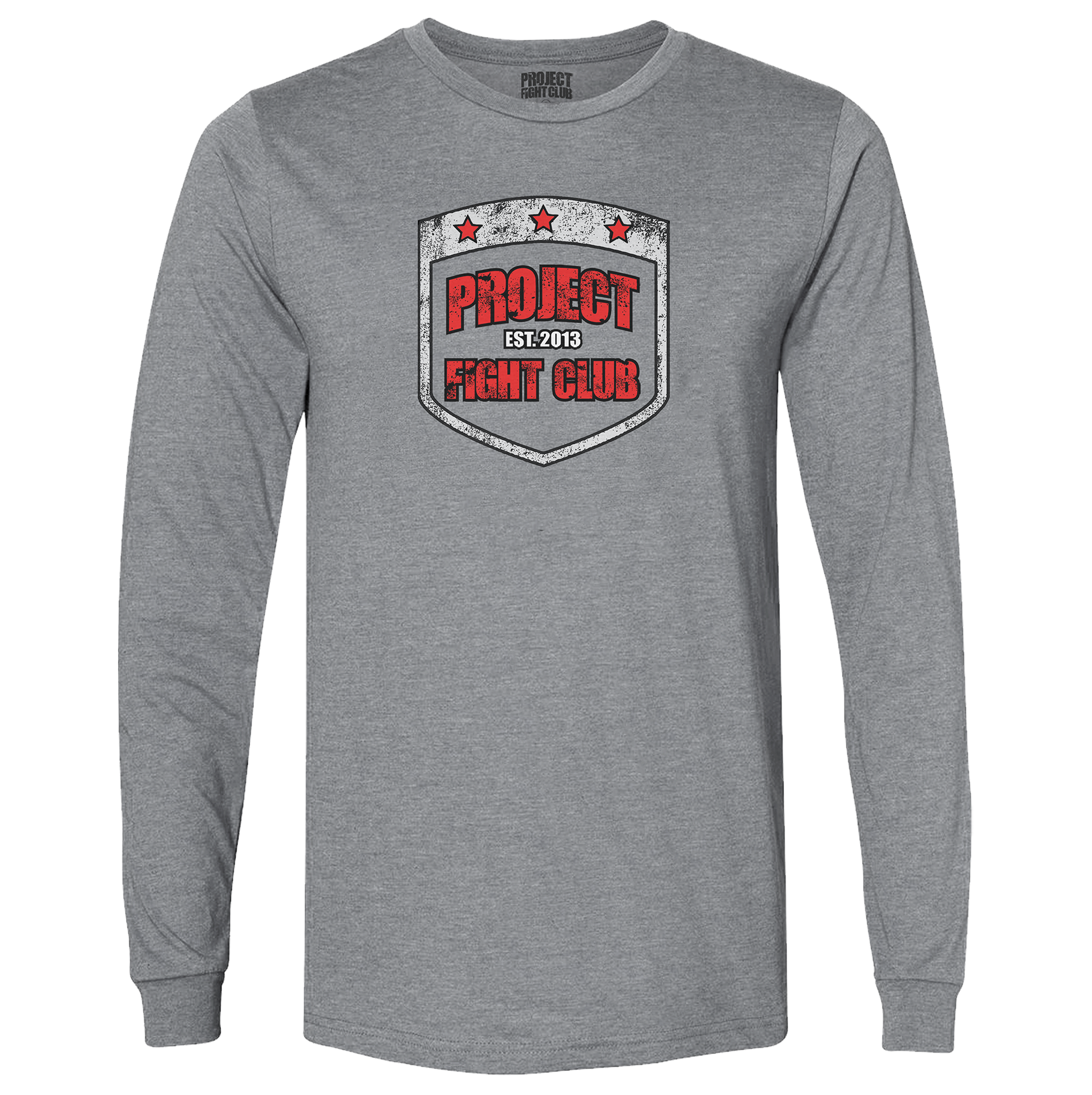 GREY LONG SLEEVE TEE - HONOR FIREFIGHTERS & EMTs
