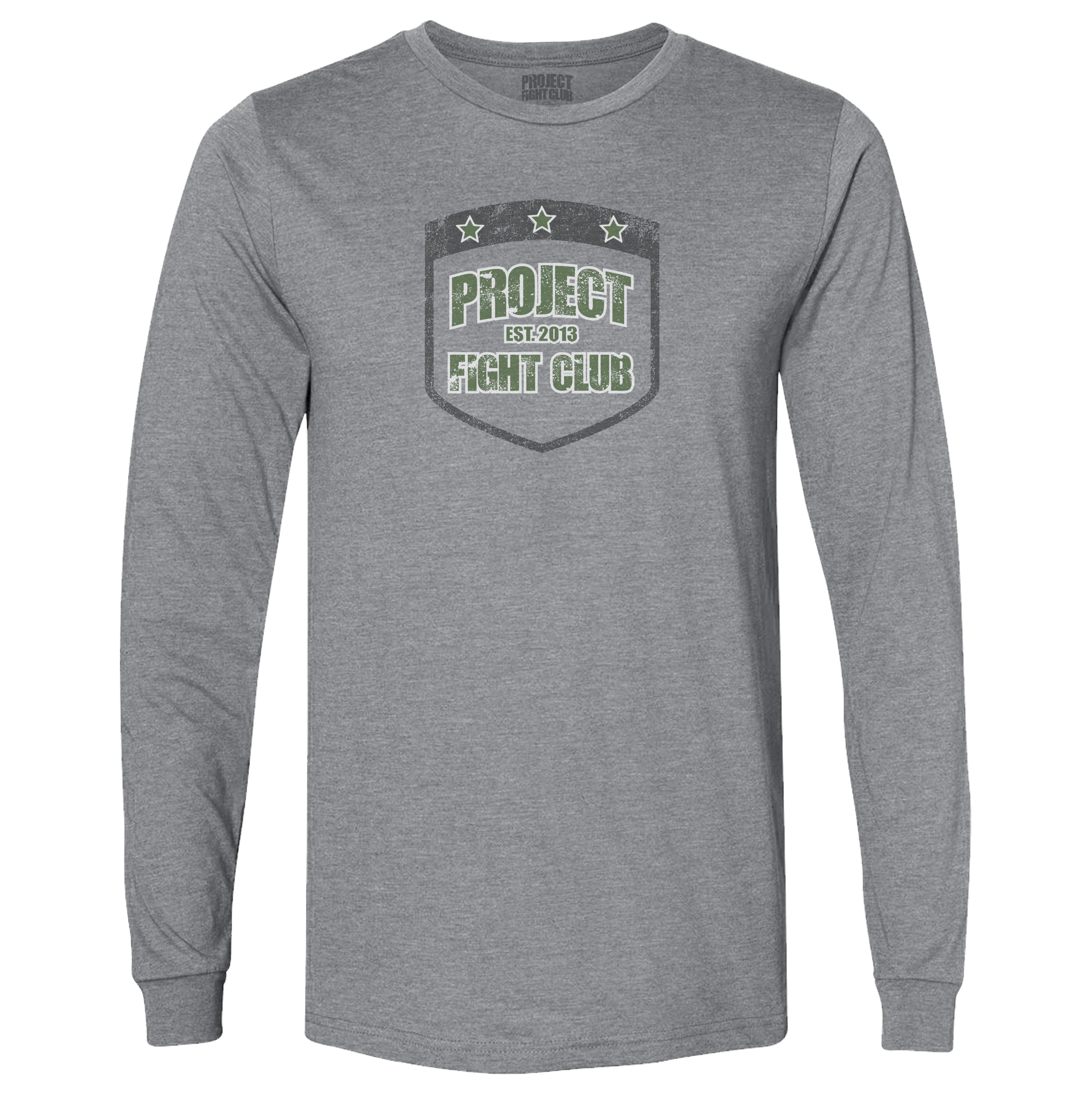 GREY LONG SLEEVE SHIRT 3 - HONOR SOLDIERS & VETERANS