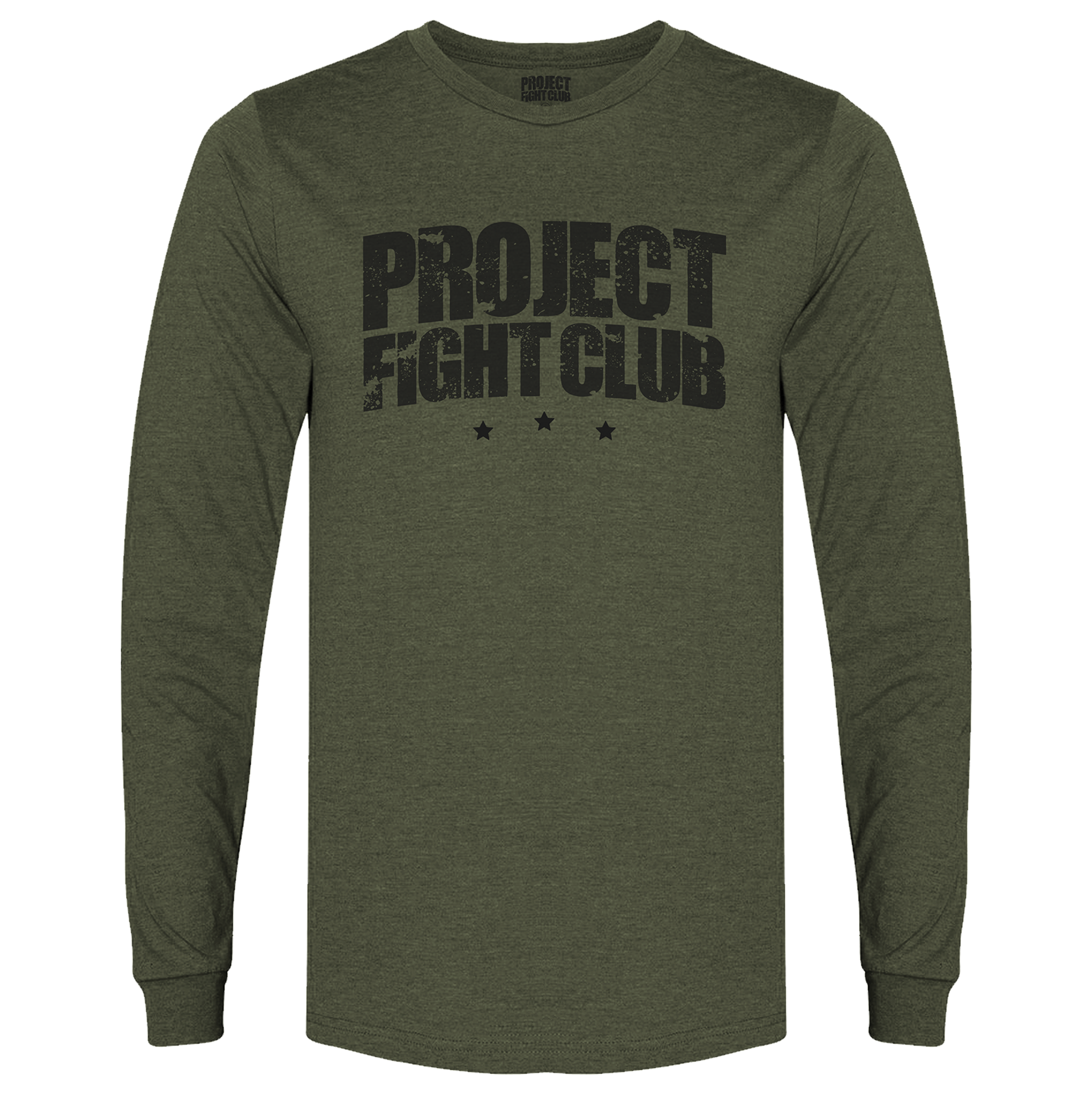 MILITARY GREEN LONG SLEEVE TEE - HONOR SOLDIERS & VETERANS