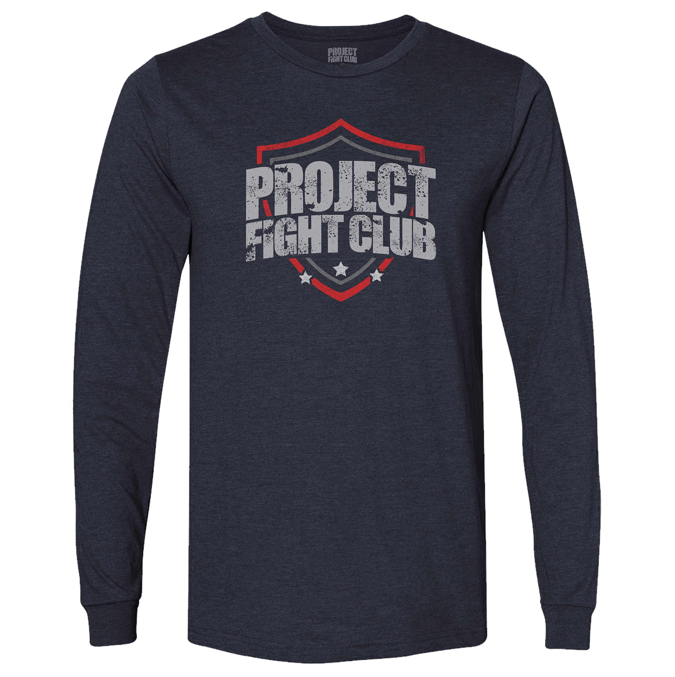 NAVY LONG SLEEVE TEE - HONOR FIREFIGHTERS & EMTs