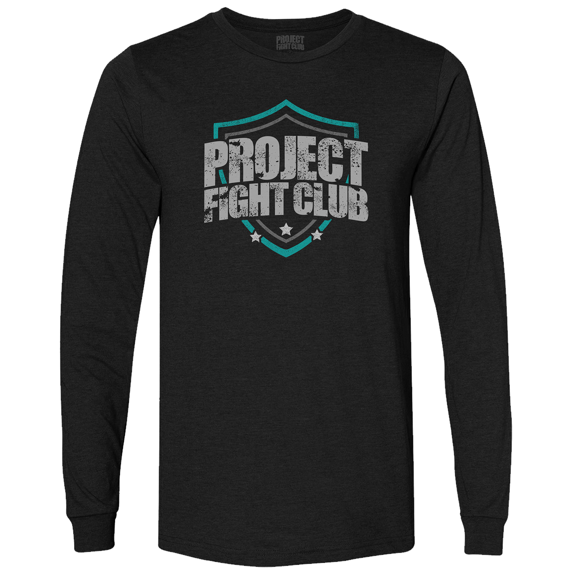 MENS BLACK LONG SLEEVE TEE #2 - FIGHT ADDICTION
