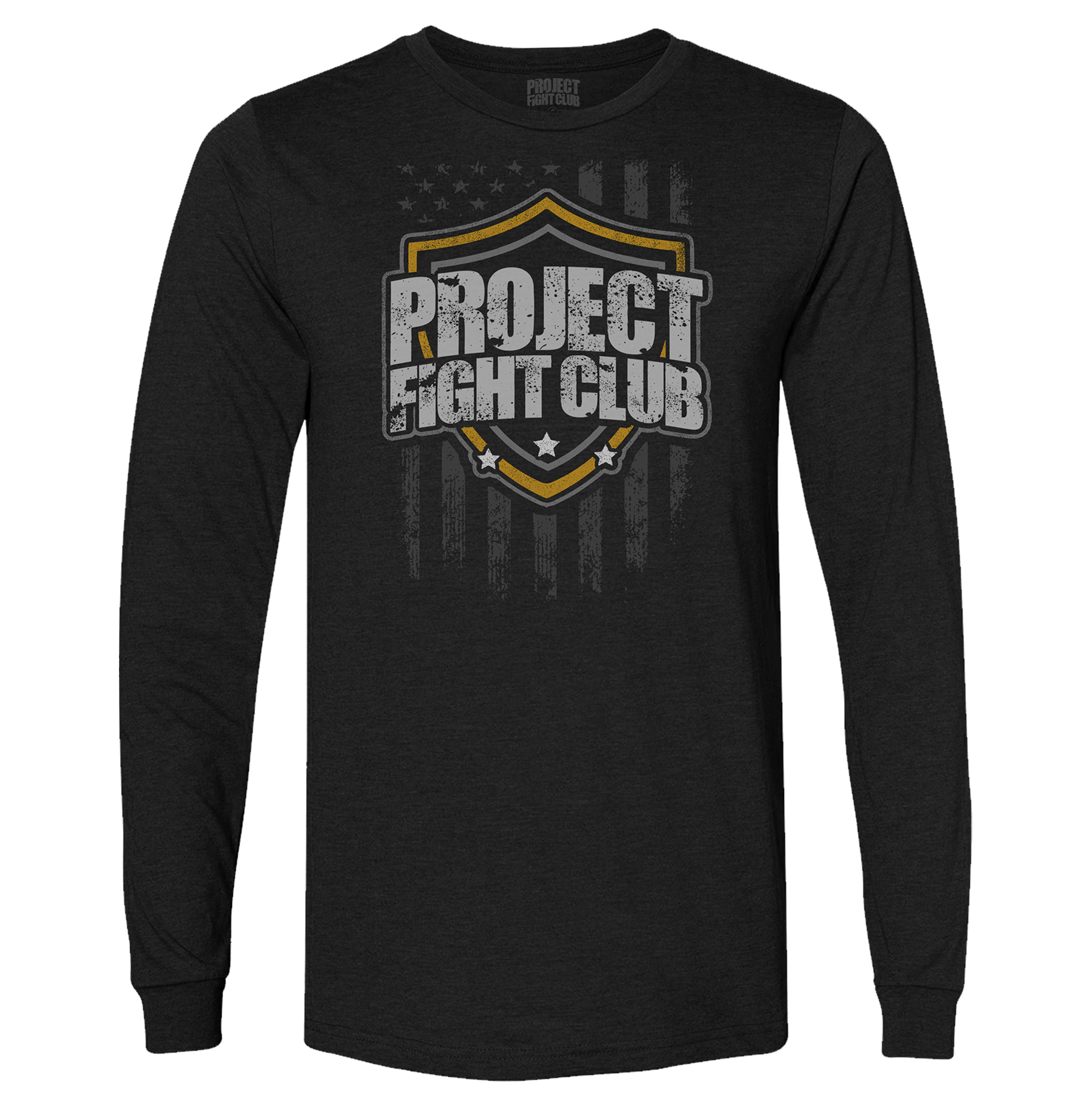 MENS BLACK LONG SLEEVE TEE #3 - PROTECT ANIMALS & WILDLIFE
