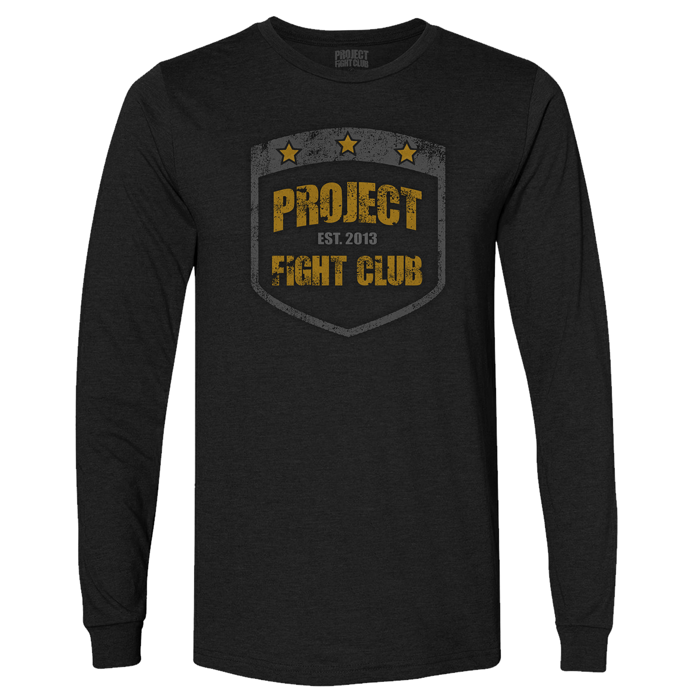 MENS BLACK LONG SLEEVE TEE #4 - PROTECT ANIMALS & WILDLIFE