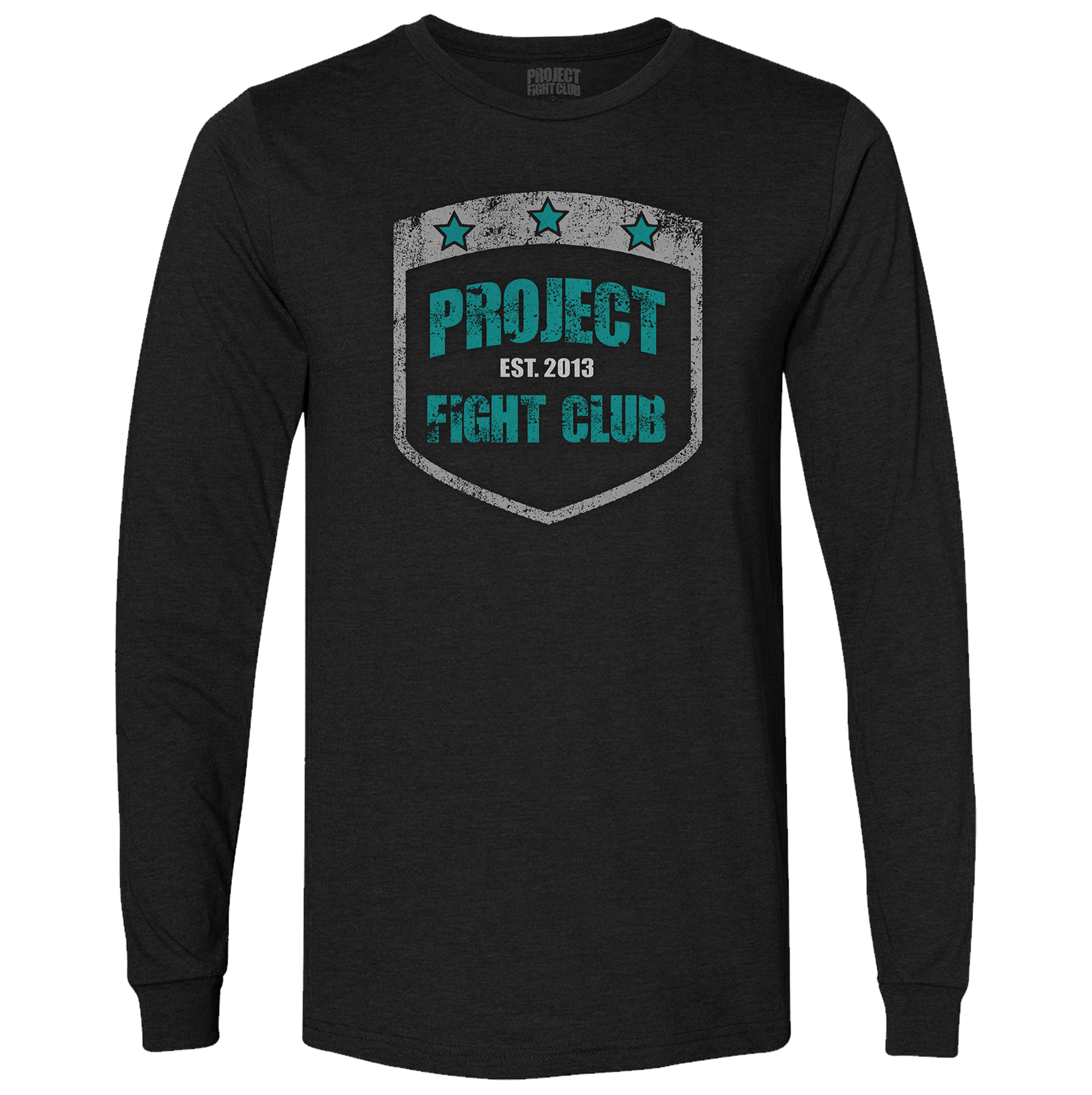 MENS BLACK LONG SLEEVE TEE #5 - FIGHT ADDICTION