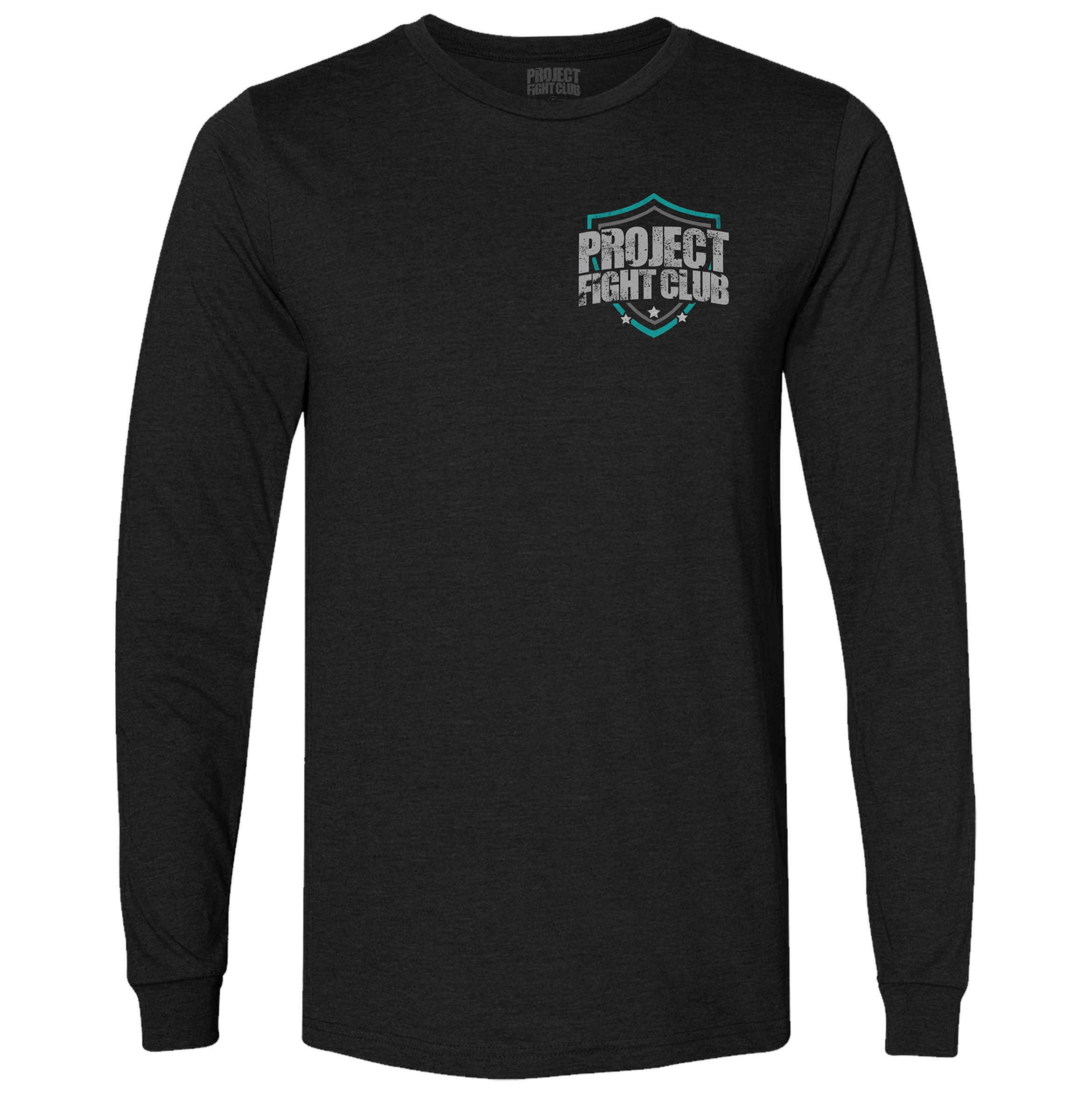 MENS BLACK LONG SLEEVE TEE #6 - FIGHT ADDICTION