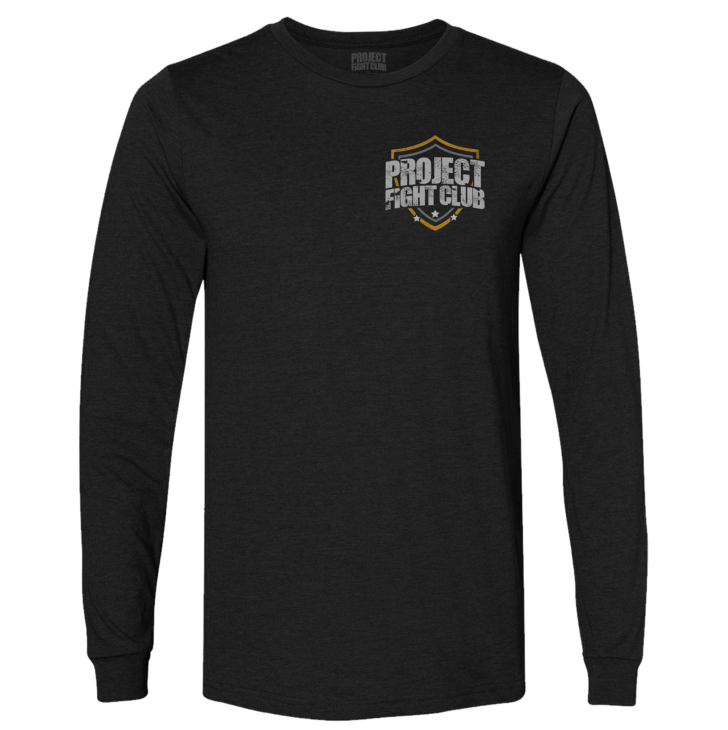 MENS BLACK LONG SLEEVE TEE #6 - PROTECT ANIMALS & WILDLIFE