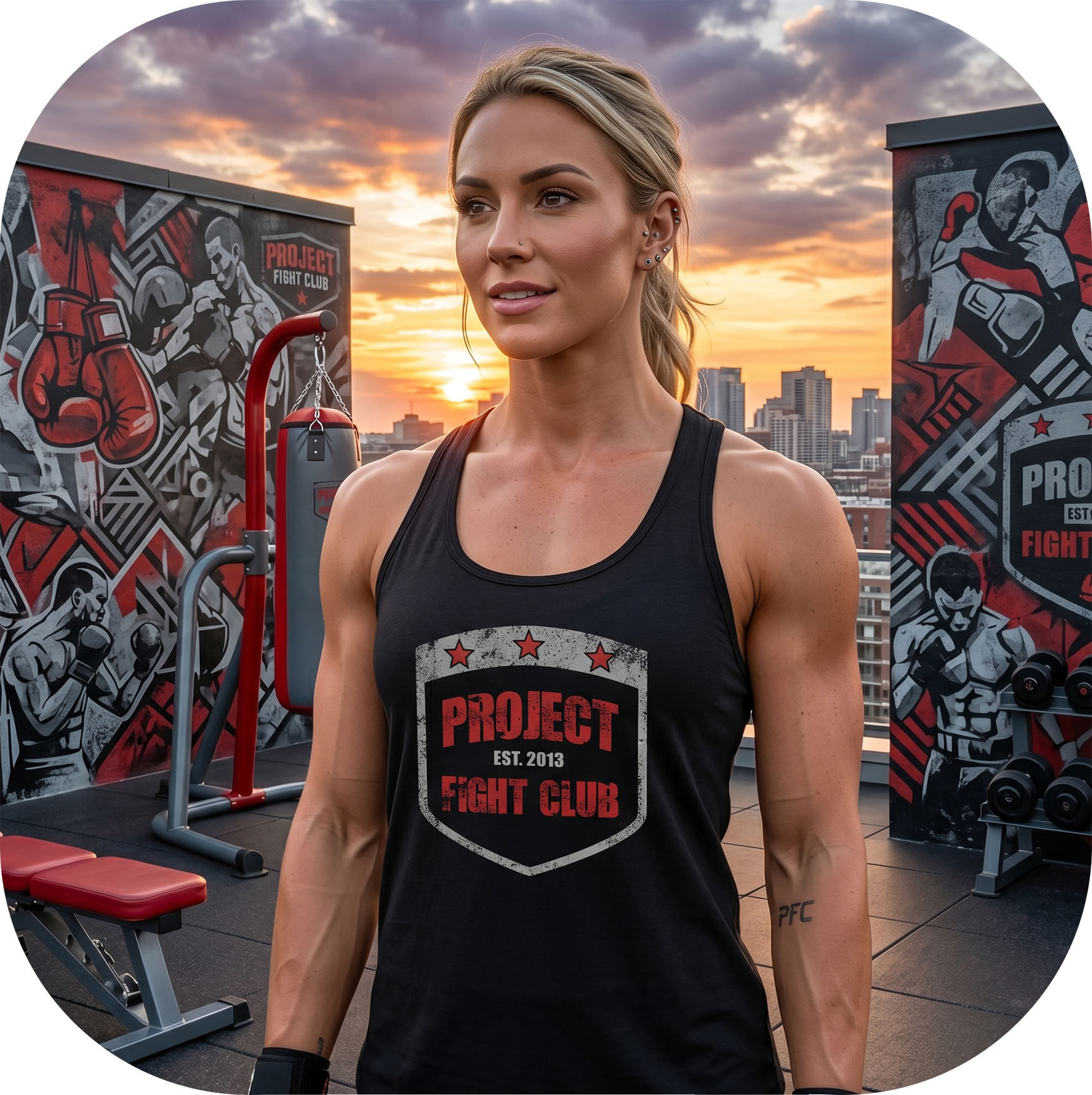 BLACK RACERBACK TANK #3 - HONOR FIREFIGHTERS & EMTs