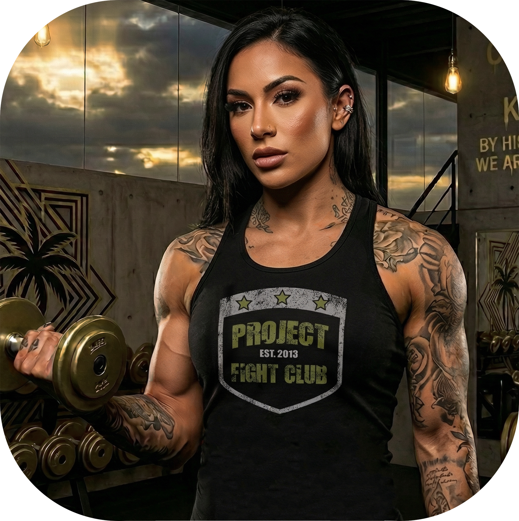 BLACK RACERBACK TANK #3- SPREAD CHRISTIANITY
