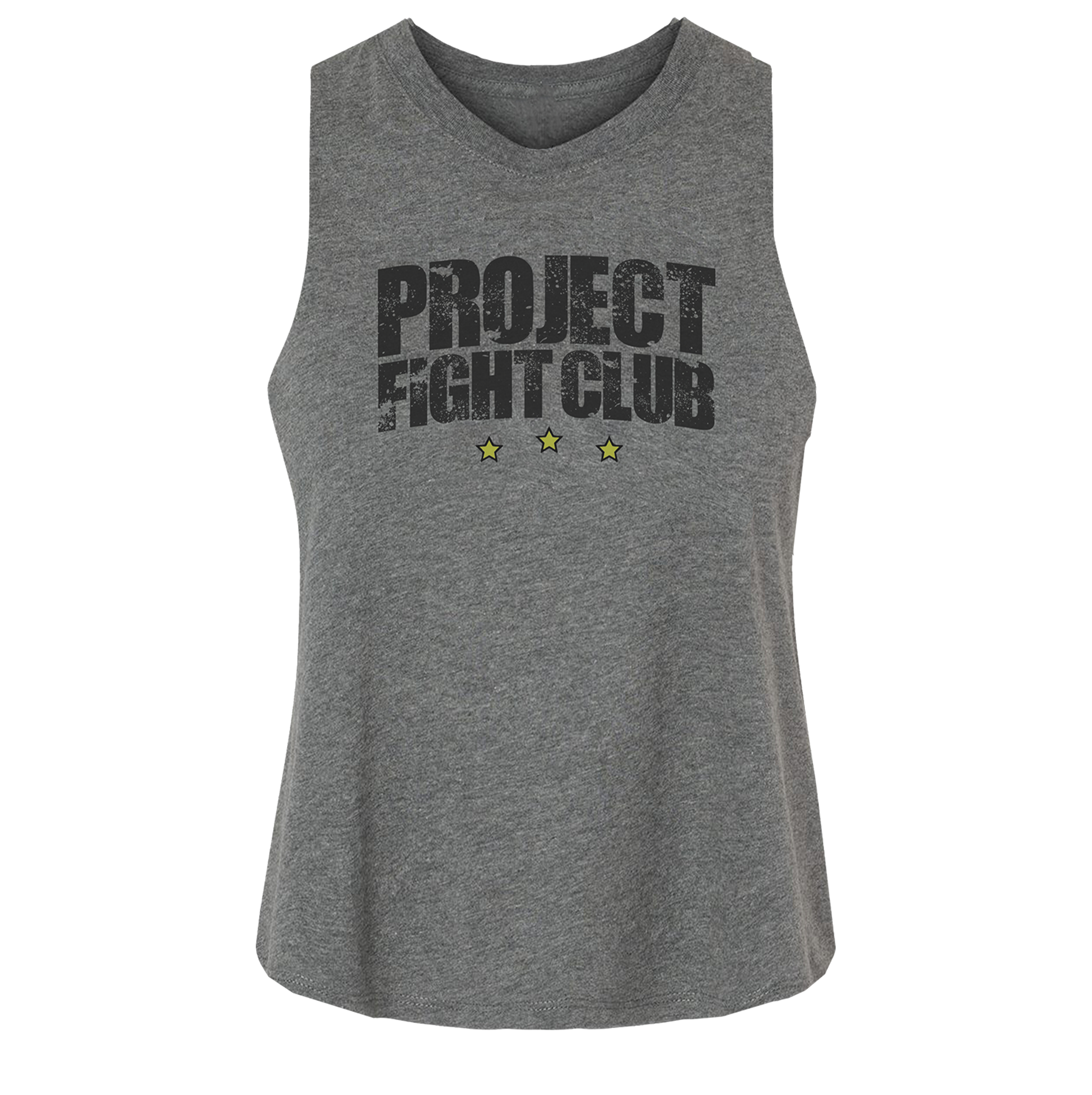 DEEP HEATHER CROPPED RACERBACK TANK - SPREAD CHRISTIANITY